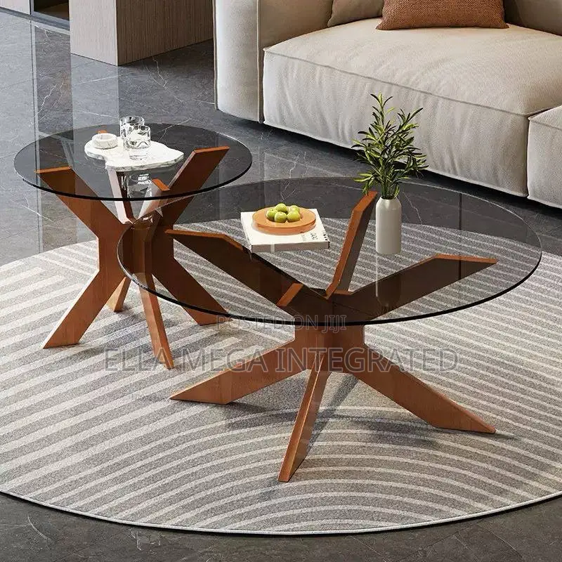 Glass Top Center Table