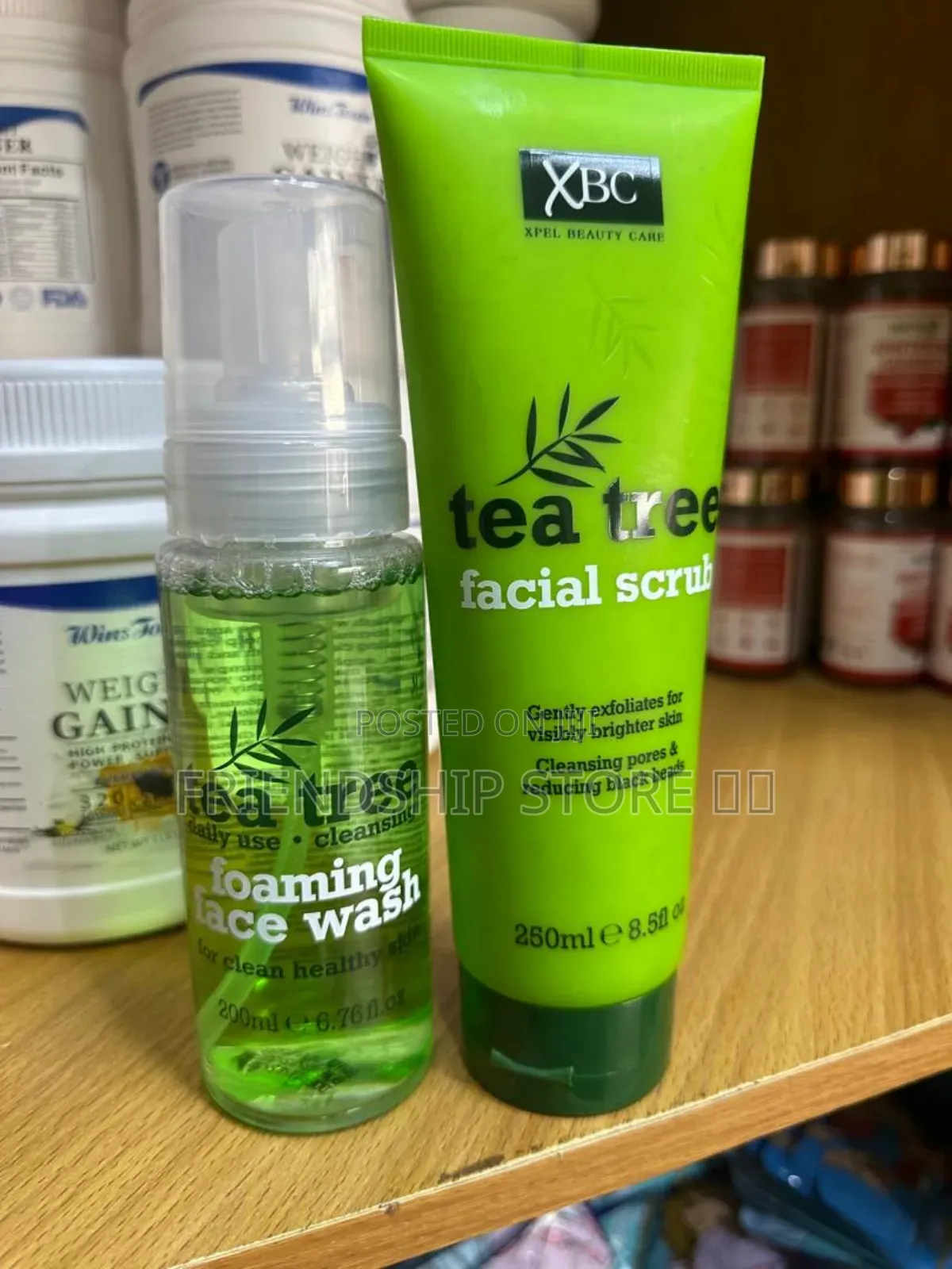 Tea Tree Face Wash and Facial Scrub