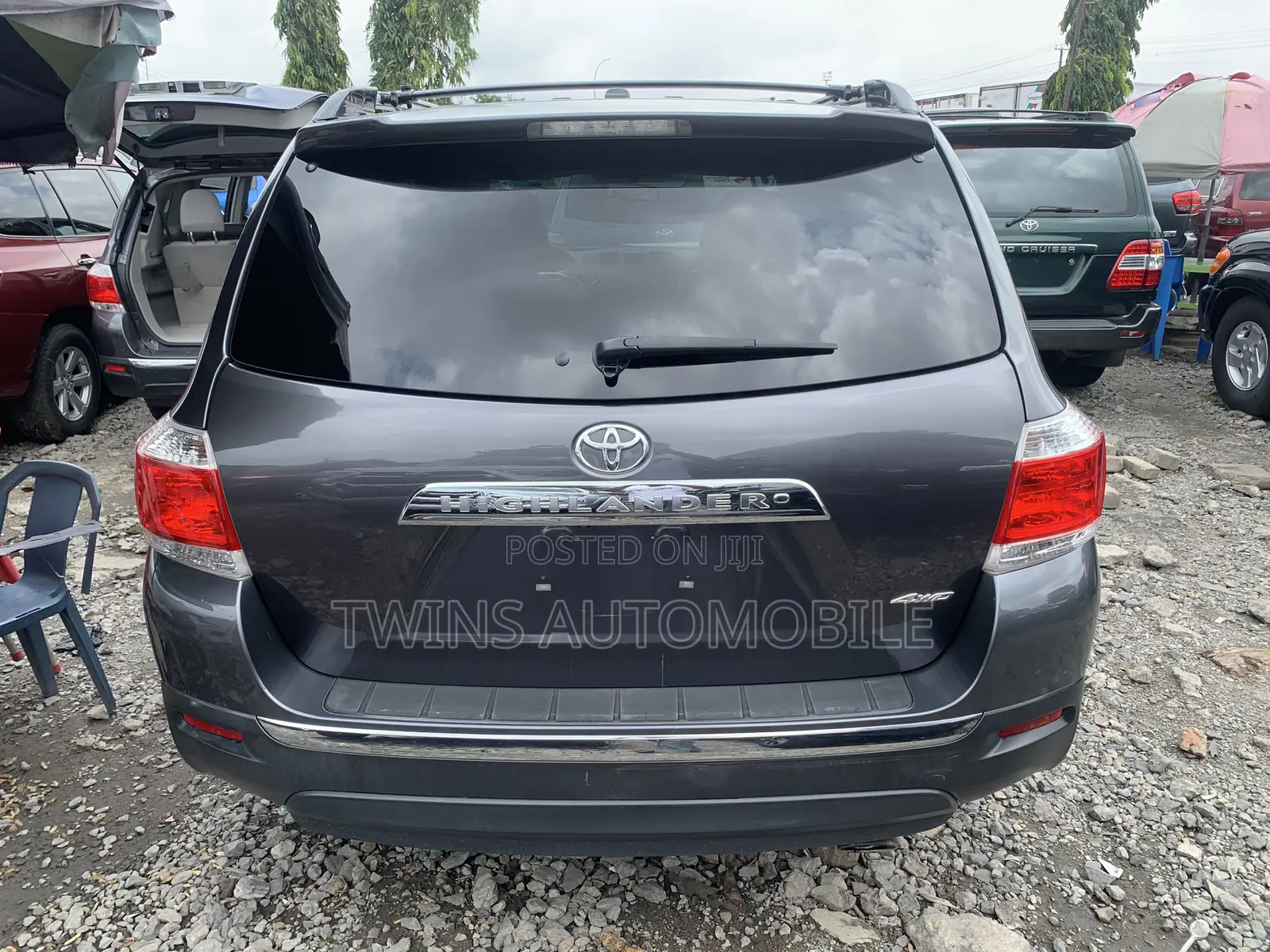 Toyota Highlander Limited 3.5l 4WD 2013 Gray