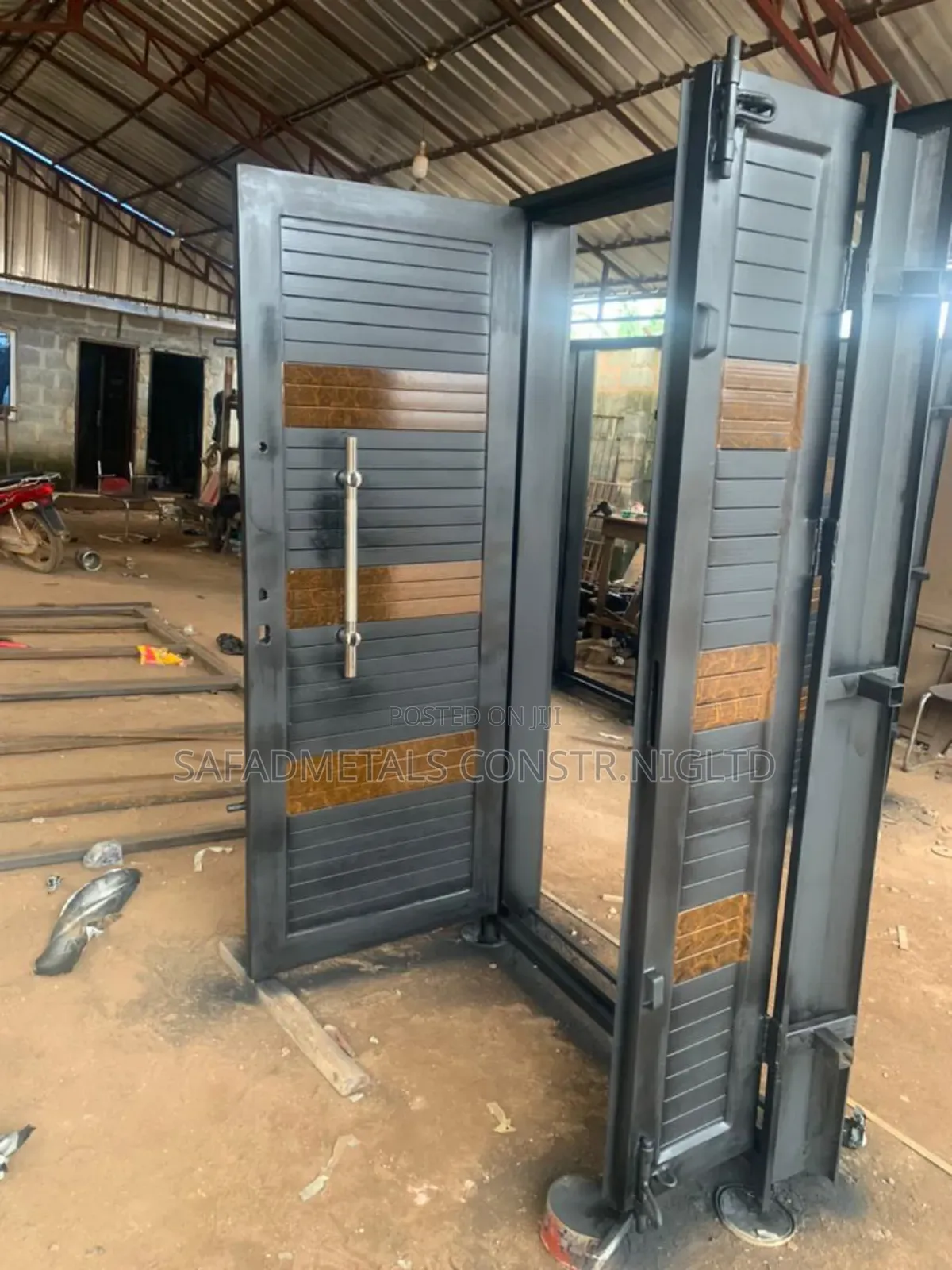4ft Wrought Iron Bullet Proof Doors