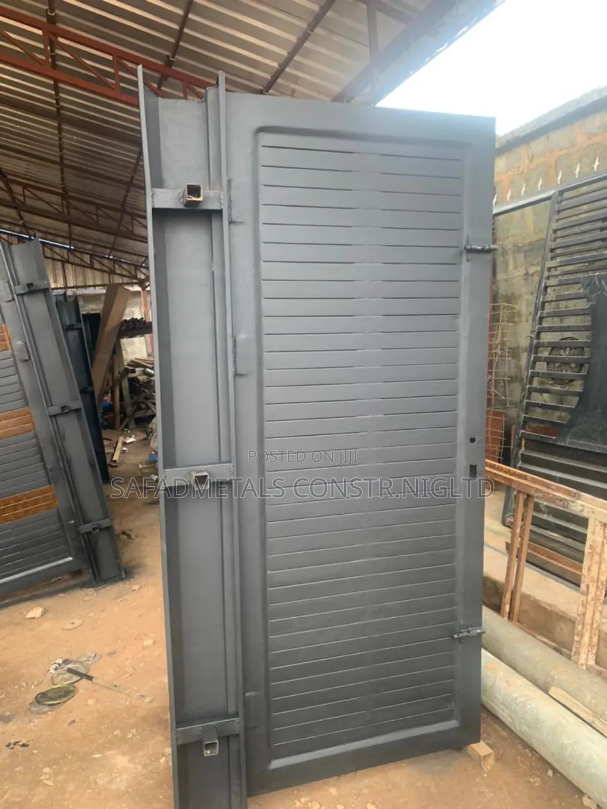 3ft Wrought Iron Bullet Proof Doors