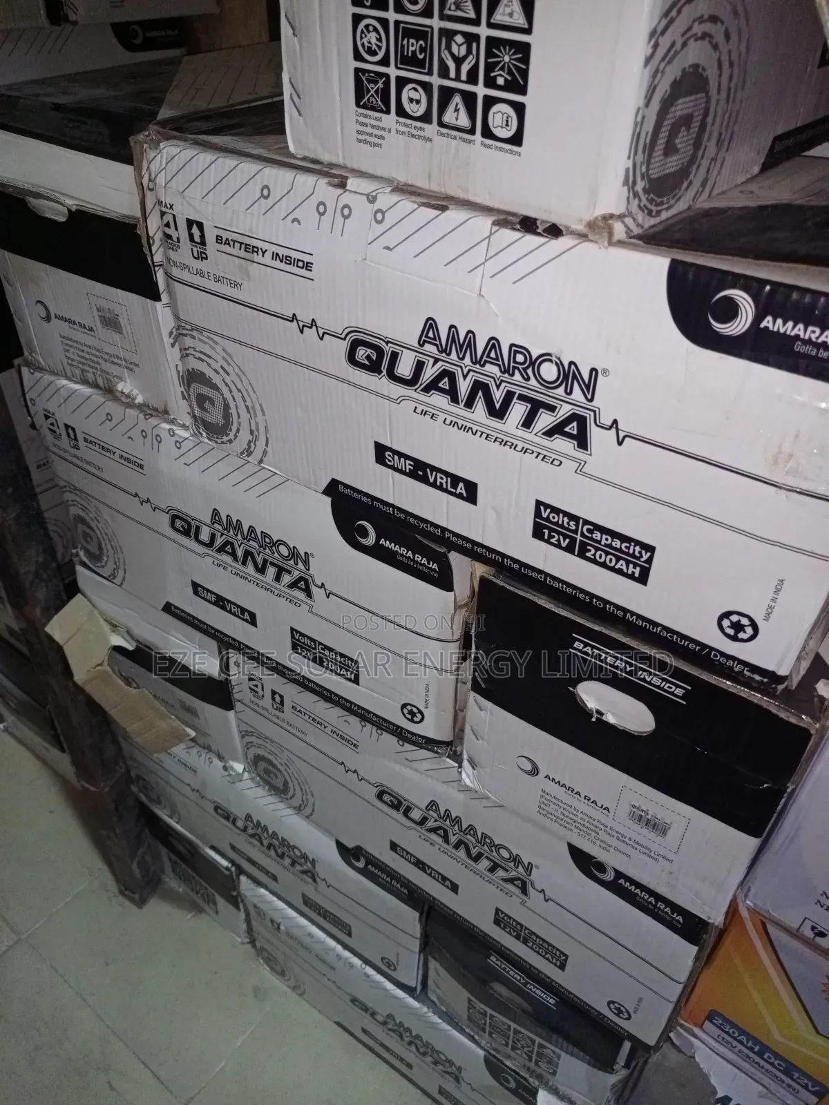 12v 200ahm Amaron Quanta Battery