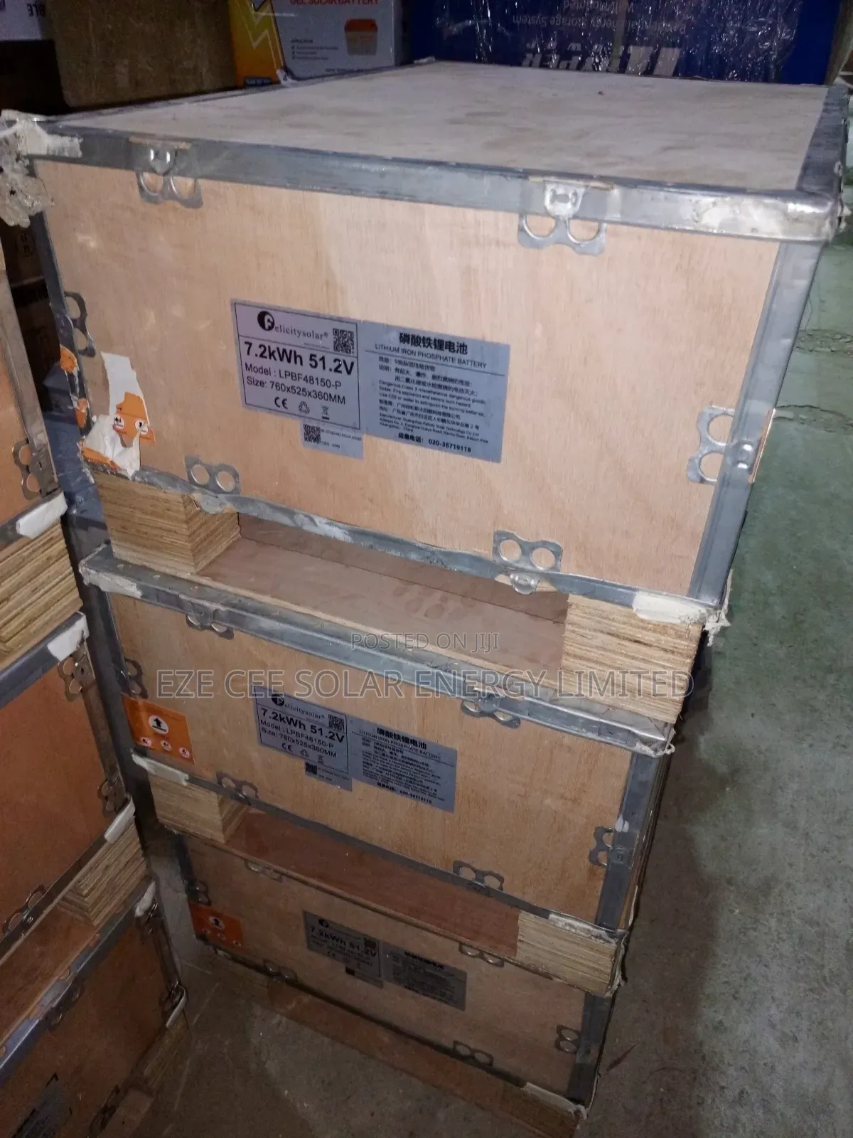 7.2kwh 51.2v Felicity Lithium Battery