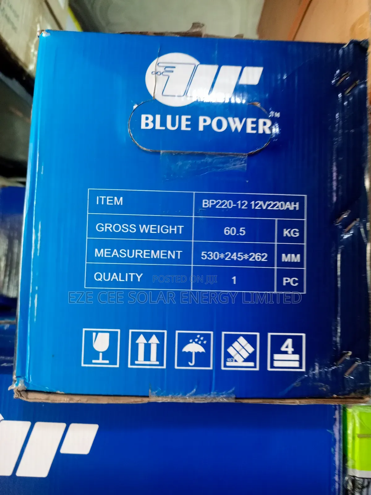 12v 220ahm Blue Power Gel Battery