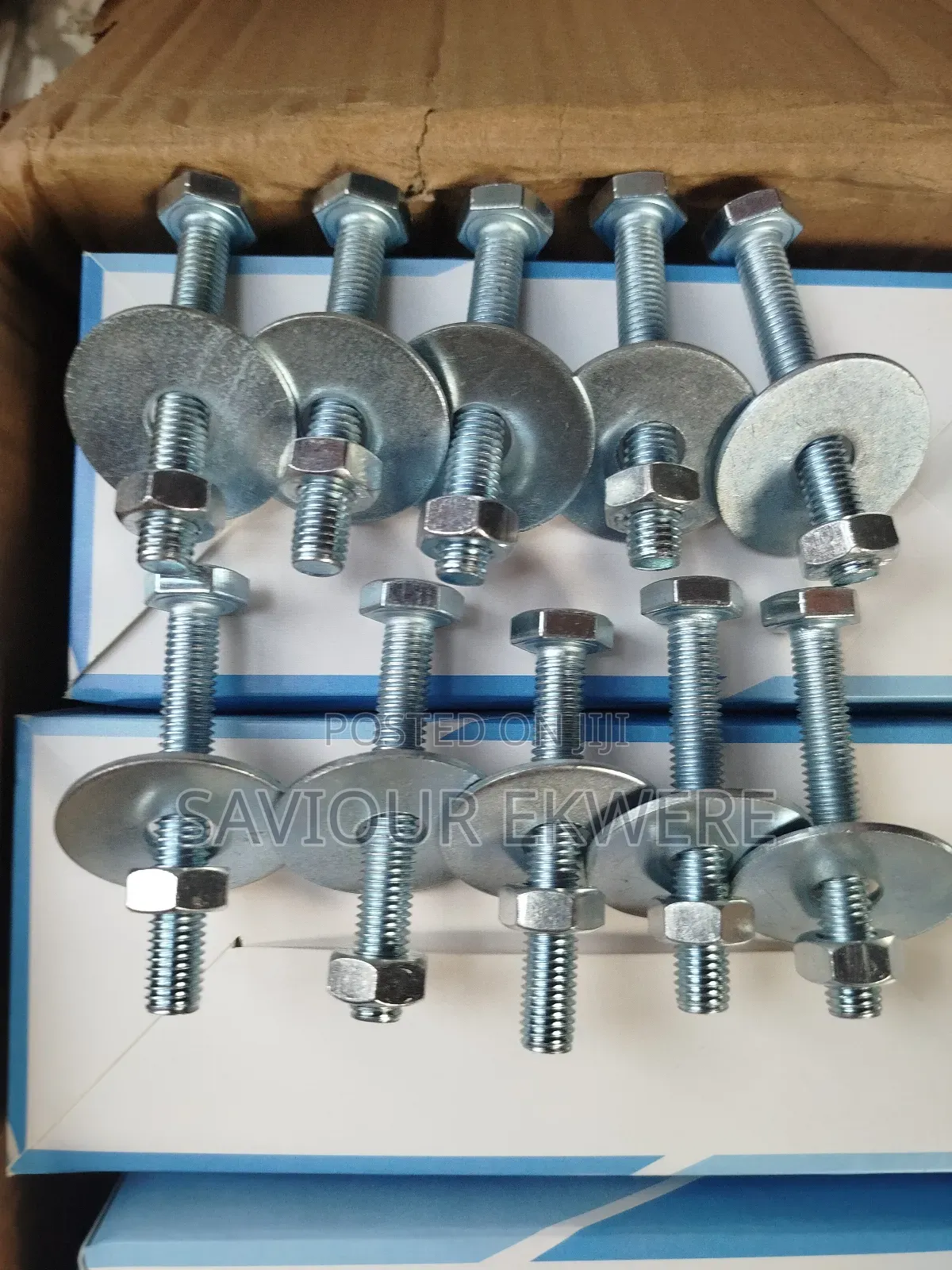 Bolts and Nuts With Washer for Solar Panel Installation