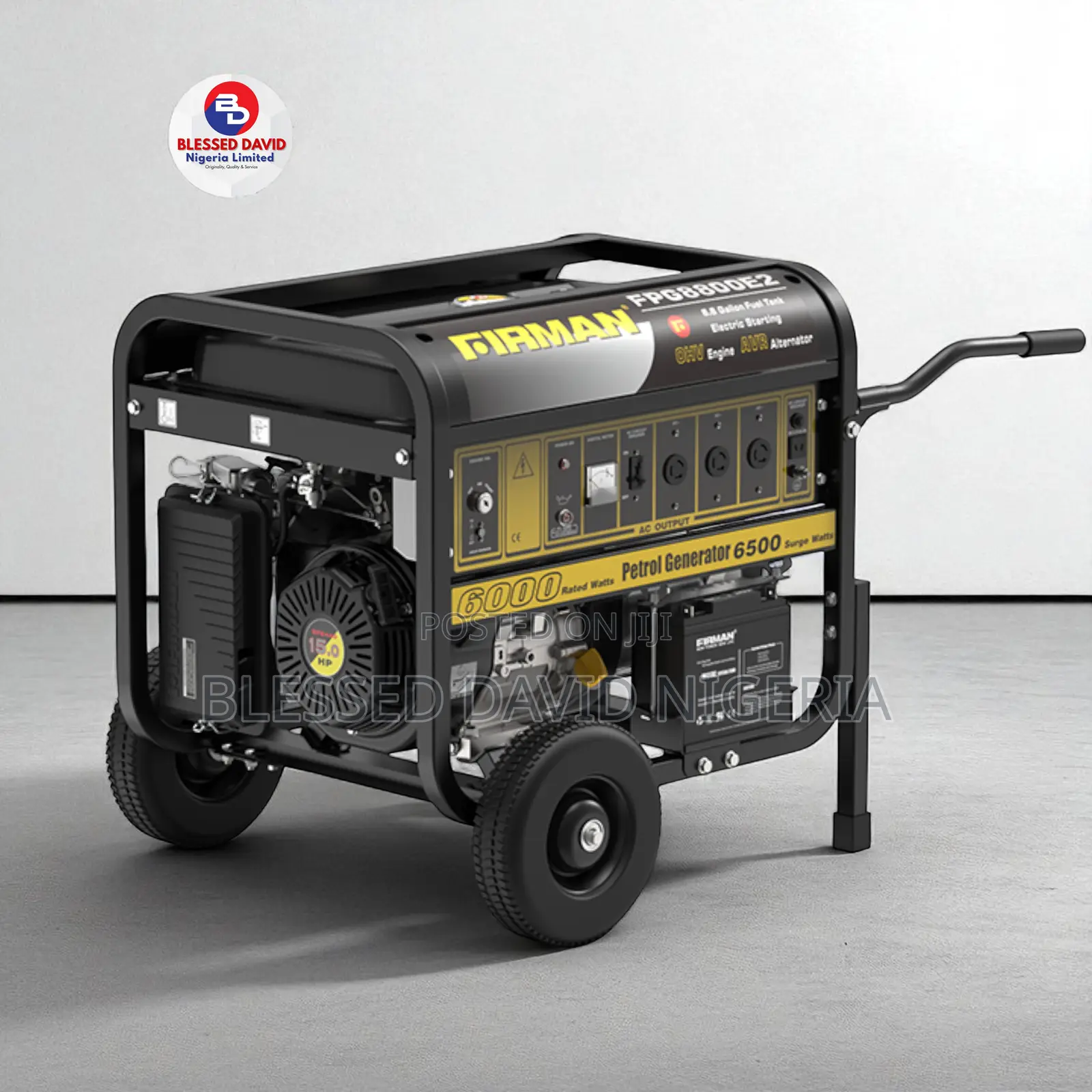 Firman Fpg8800e2 7.5kva (6.0kw) Key Starter Generator Copper