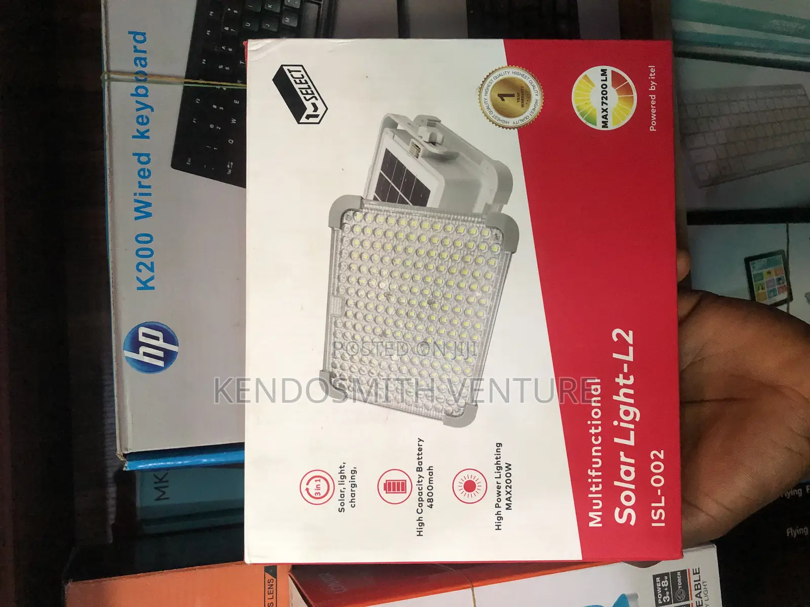 Itel Solar Led Light