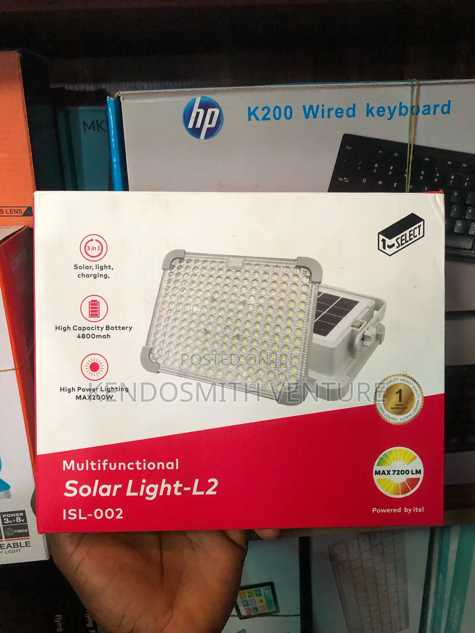 Itel Solar Led Light