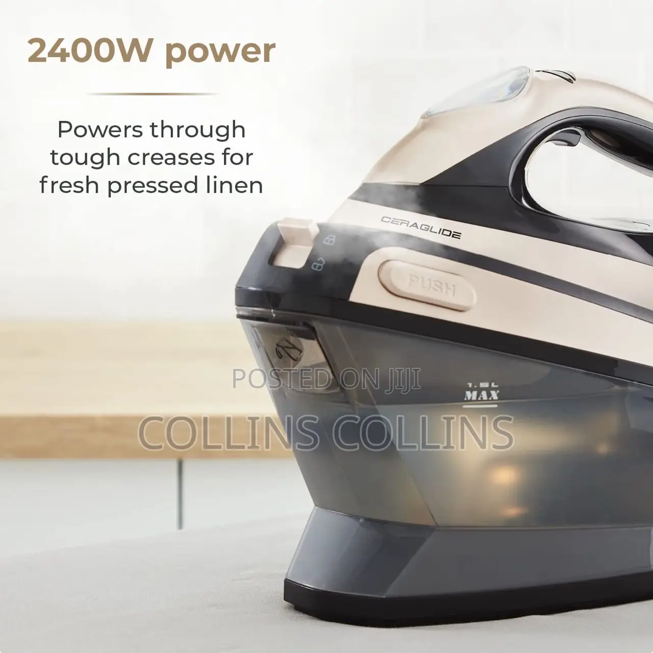 Tower T22024gld Ceraglide Steam Generator Iron