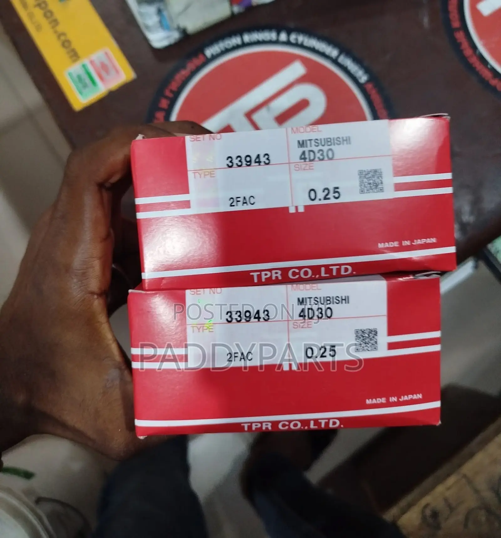 Mitsubishi 4d30 Piston Rings (Japan)