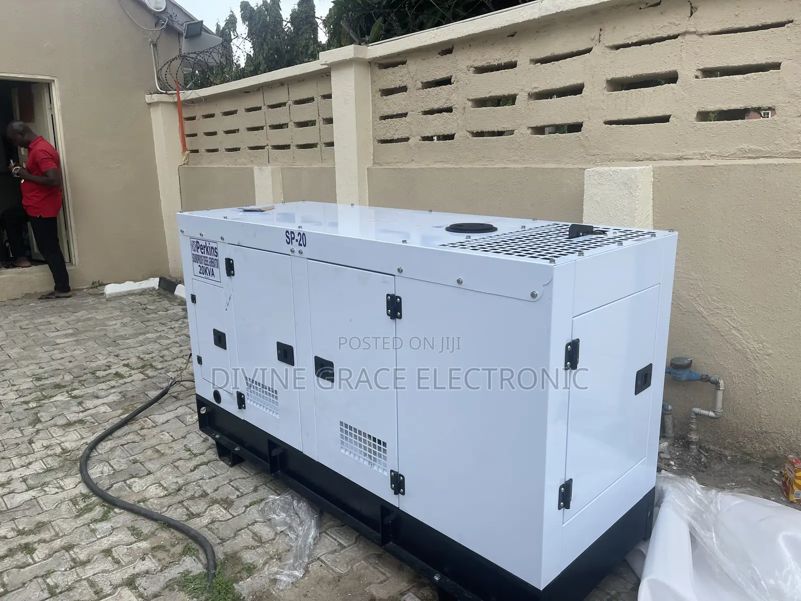 Brand New Perkins 20kva Heavy Duty Soundproof Diesel Generator |Perk