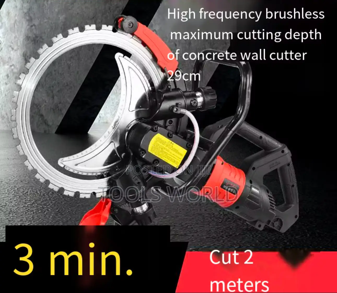 High Power Brushless Ring Saw – Concrete Wall Cutting Tool
