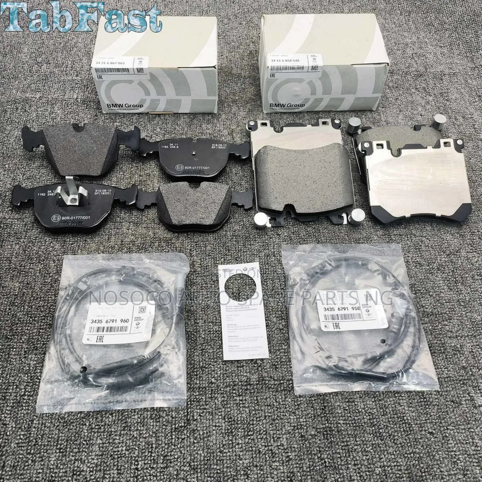 Front And Back Brake Pad Rolls-royce