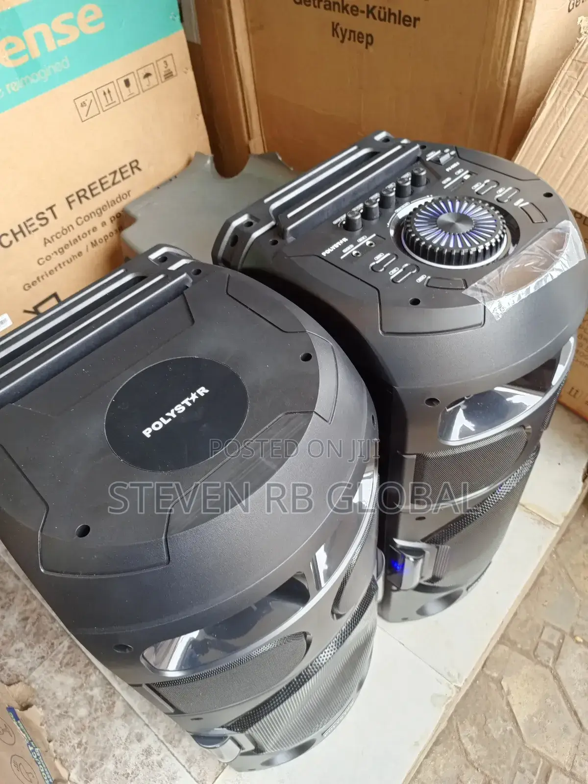 Polystar 80000w Xbass DVD Home Theatre With Bluetooth Pv98dj
