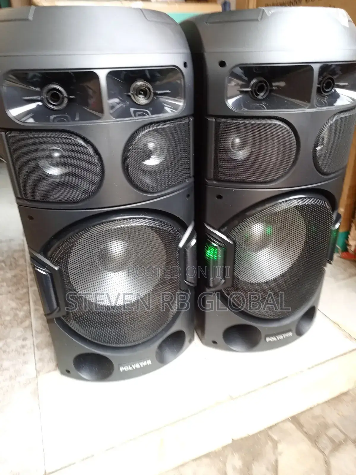 Polystar 80000w Xbass DVD Home Theatre With Bluetooth Pv98dj