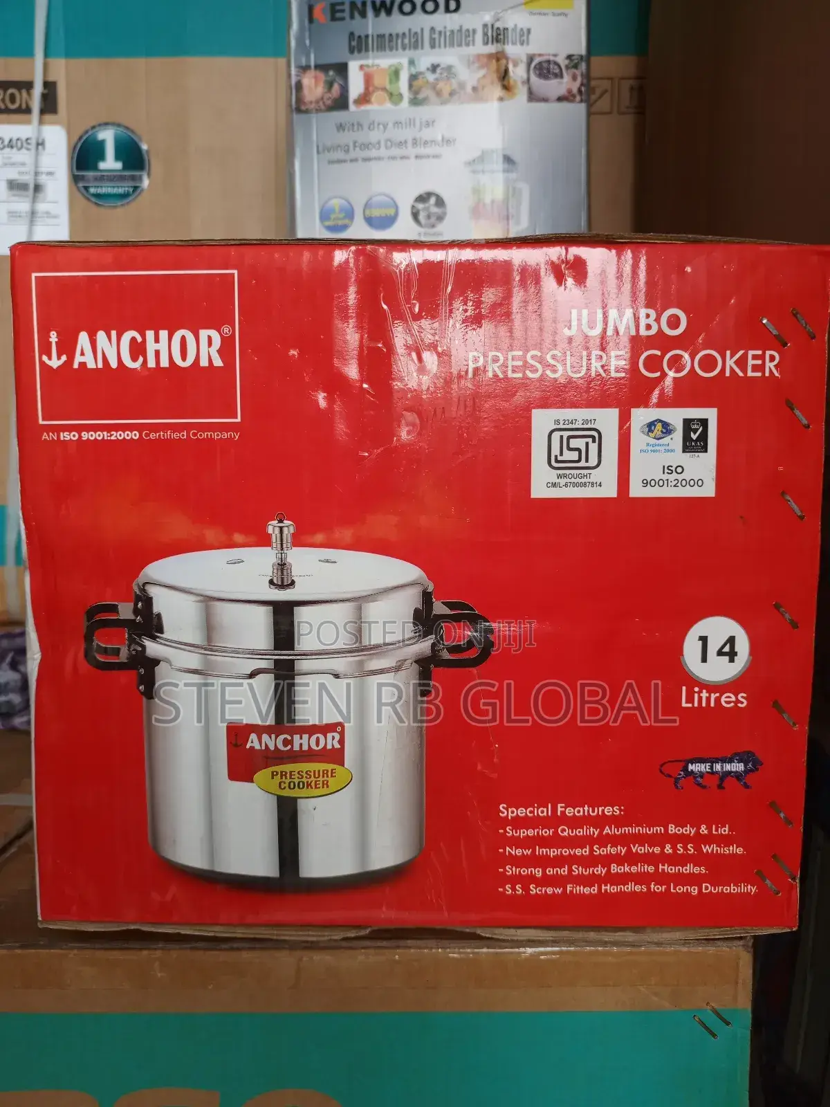 Anchor Pressure Cooker-14litres