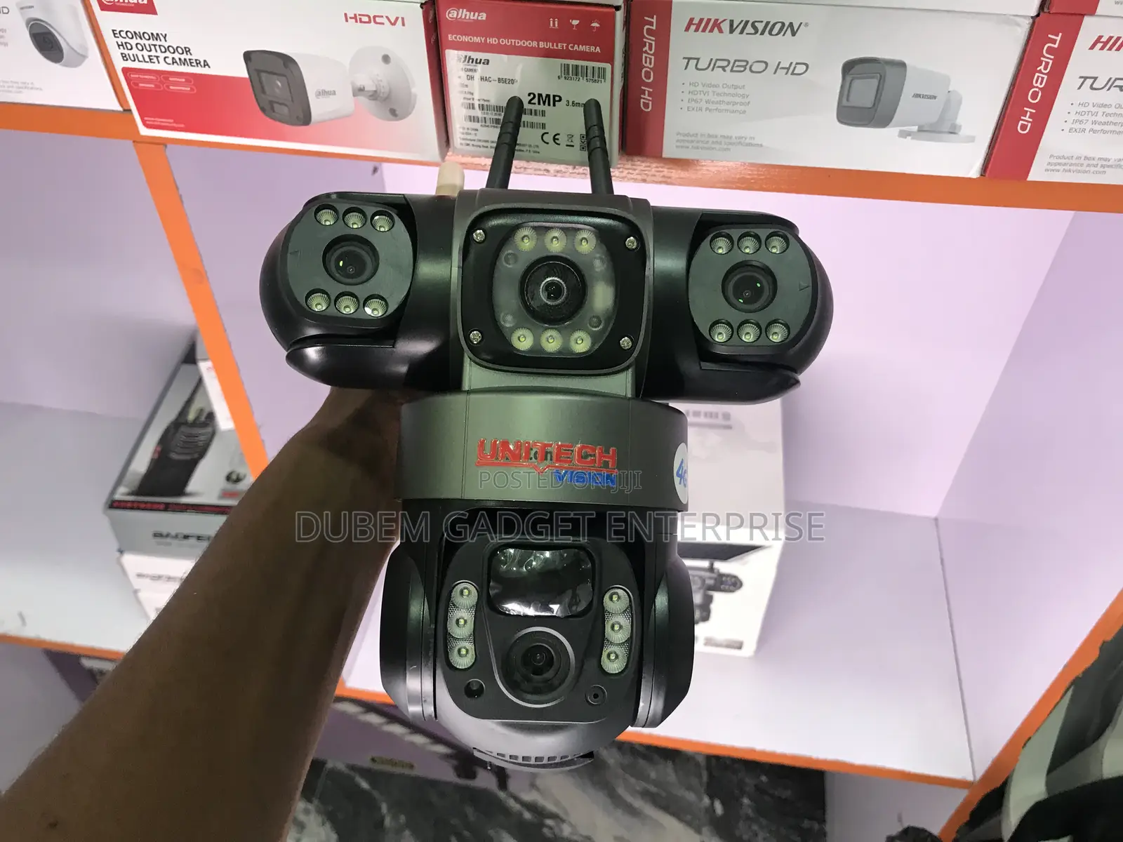 High Quality Triple Lens Camera V380.