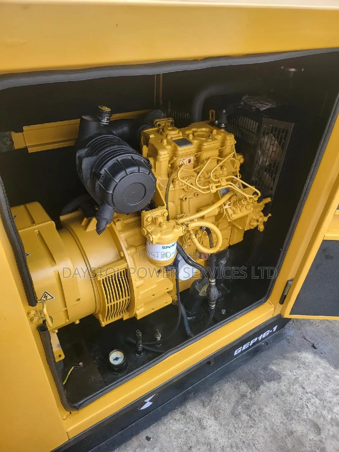 Almost New 16kva Cat Mantrac Soundproof Diesel Generator