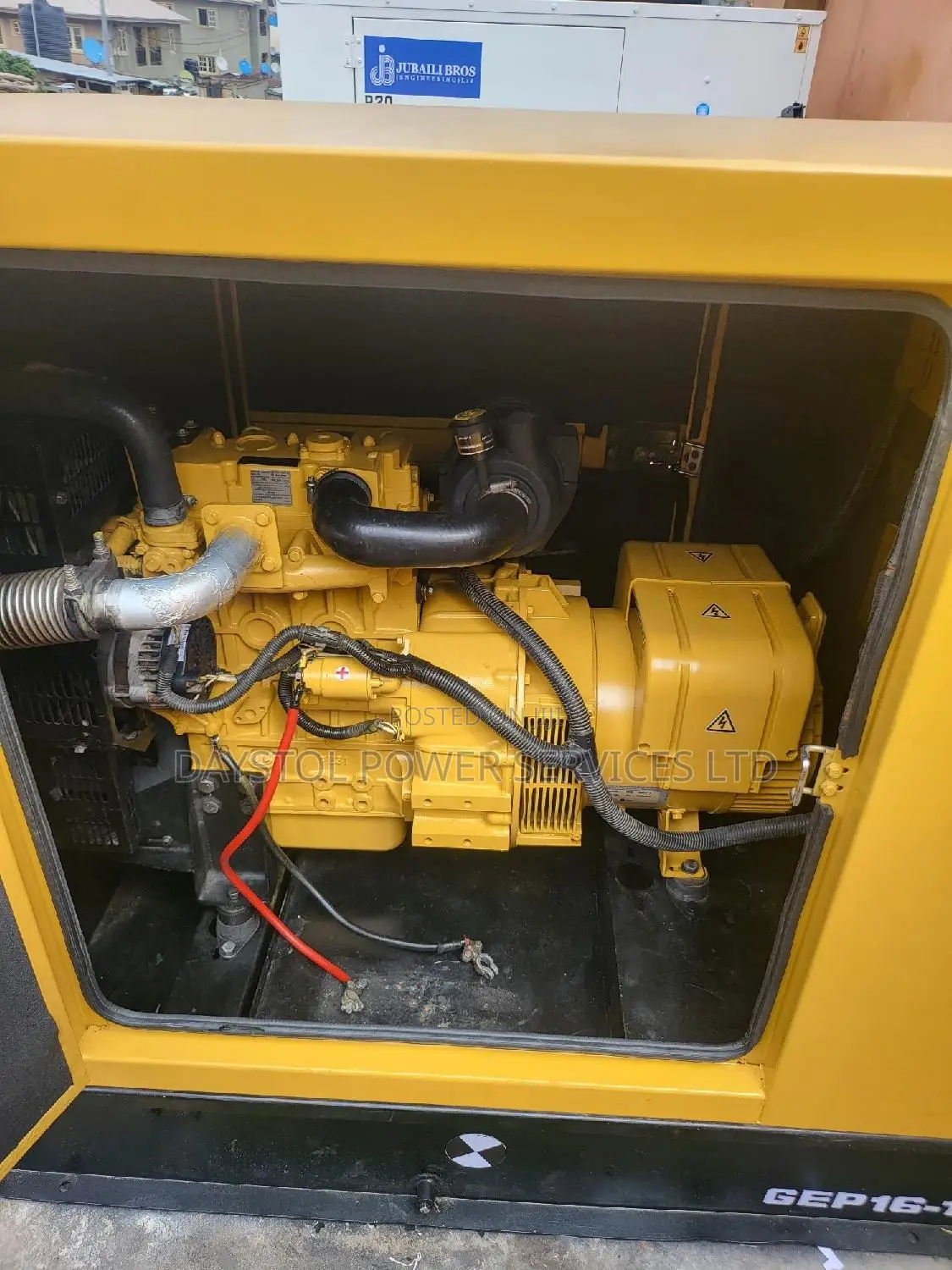 Almost New 16kva Cat Mantrac Soundproof Diesel Generator