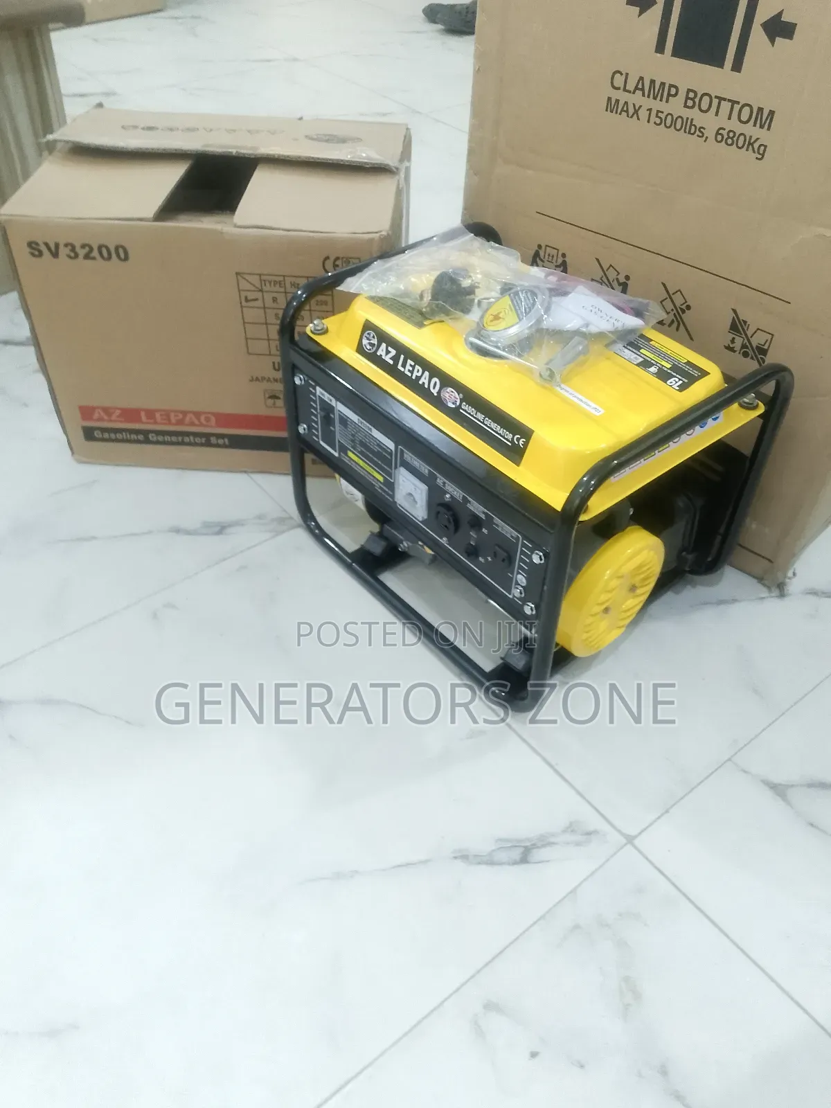 Elepaq Sv3200 1.5kva Manual Start Generator