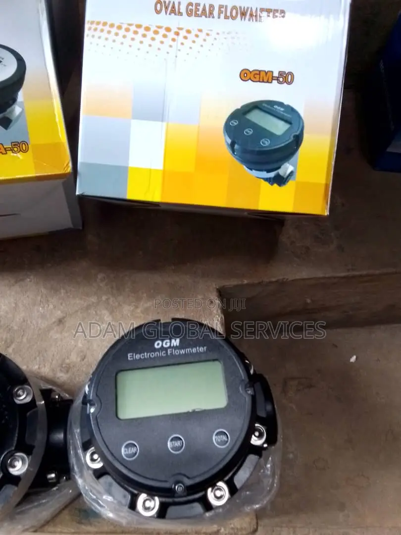 Ogm-25 Mechanical Oval Gear Flow Meter 1”. Digital / Analog