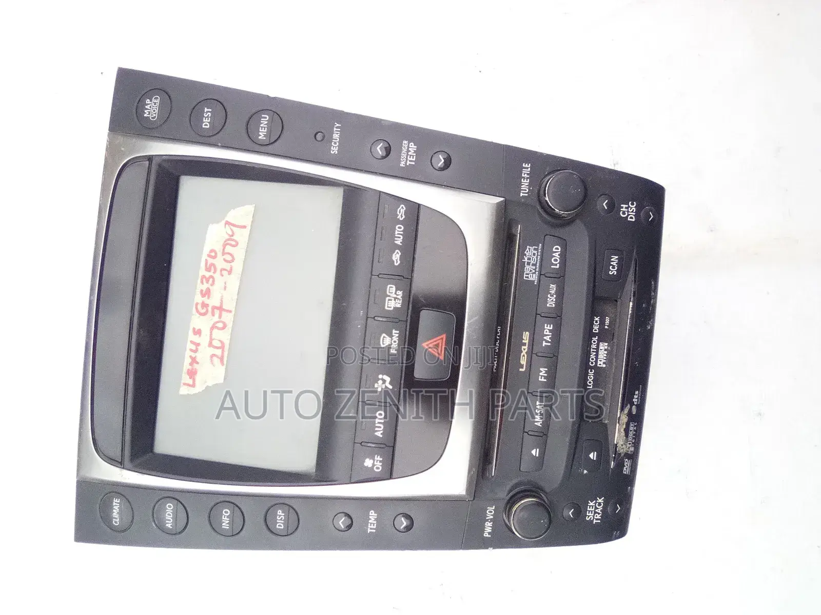 Lexus Gs350 2007 -2009 Radio