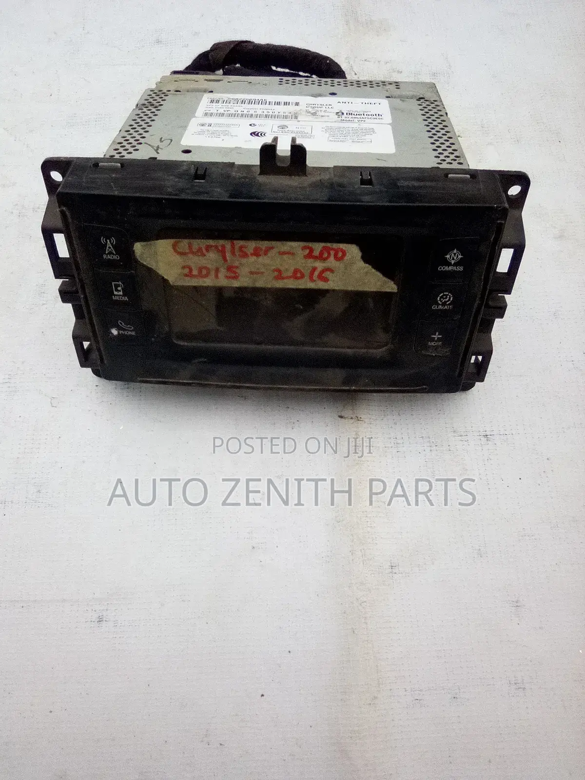 Chrysler 200 2015 - 2016 Radio
