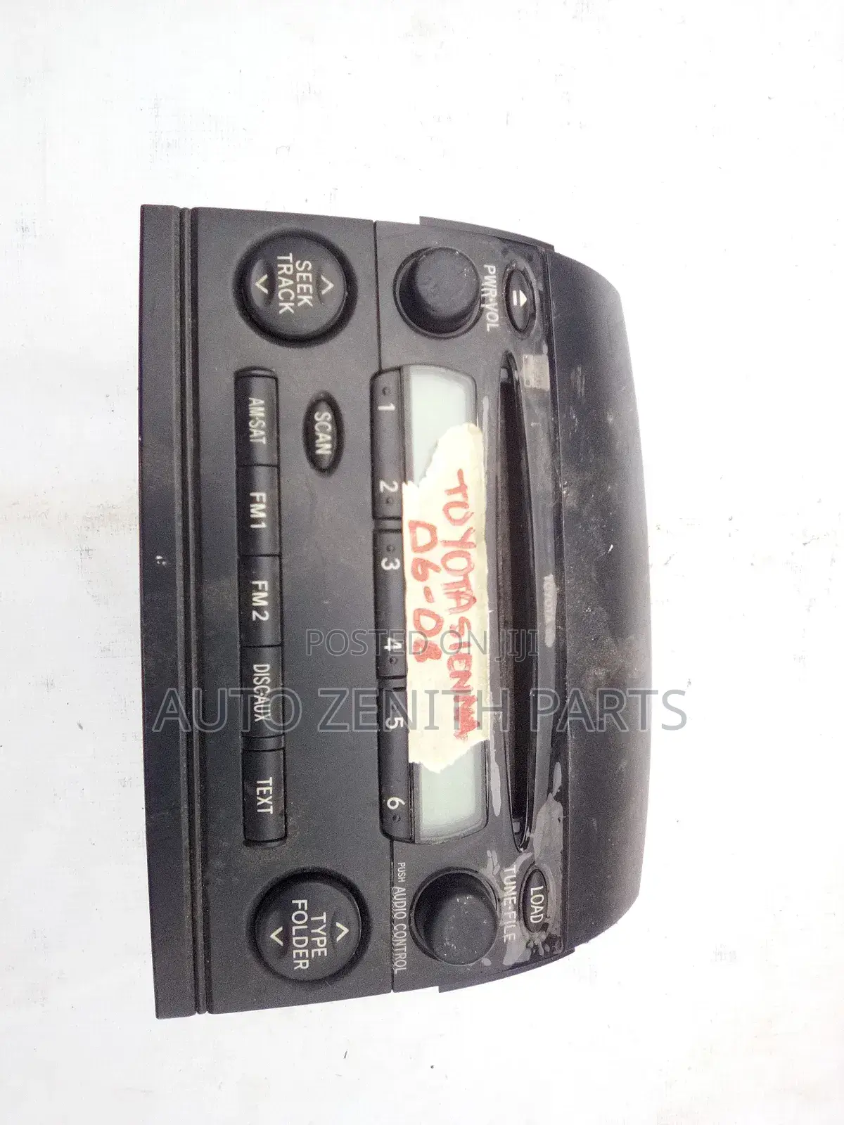 2006 -2008 Toyota Sienna Radio