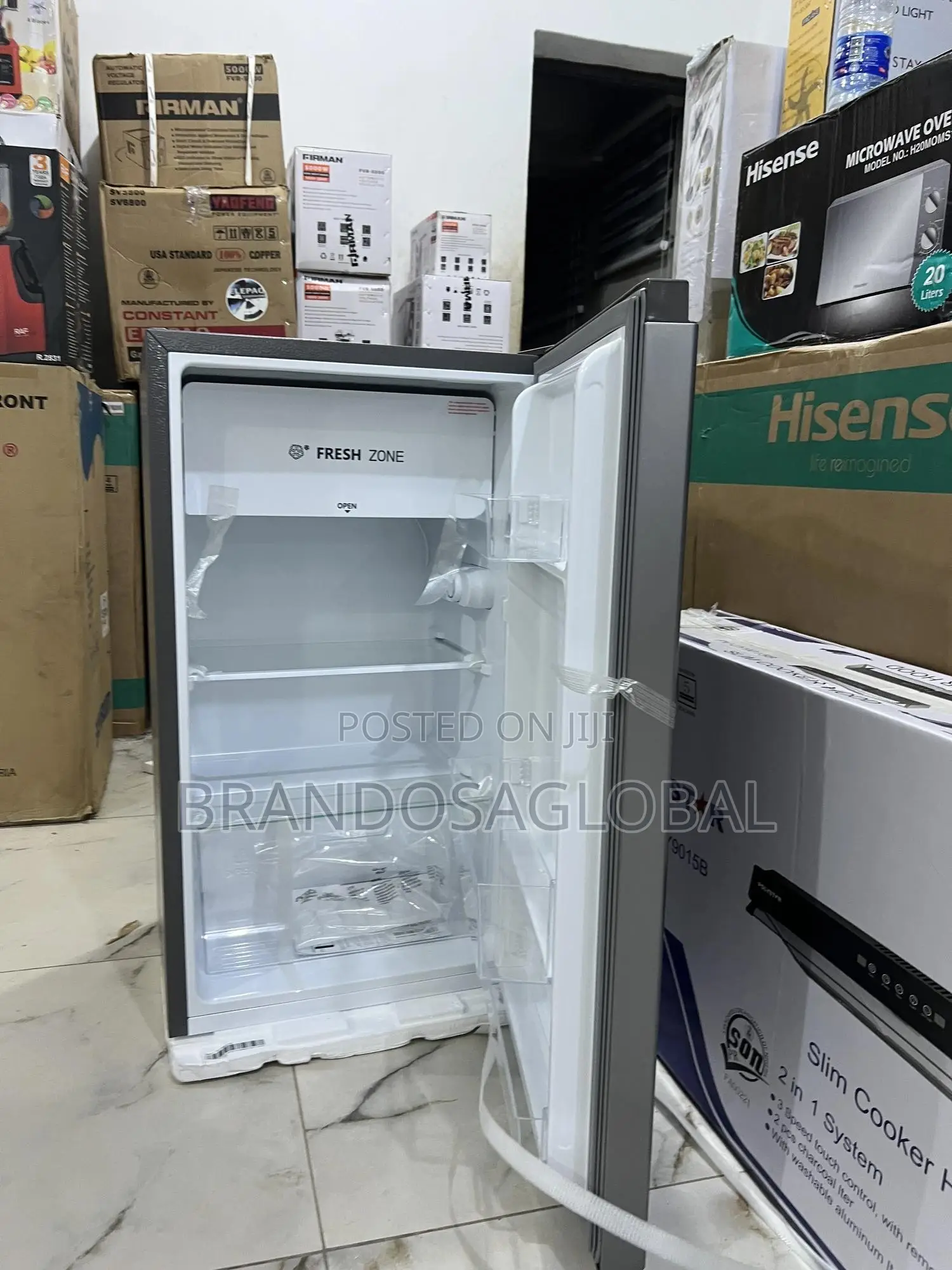 Compact Hisense 90l – Frost, Low Noise, Stylish