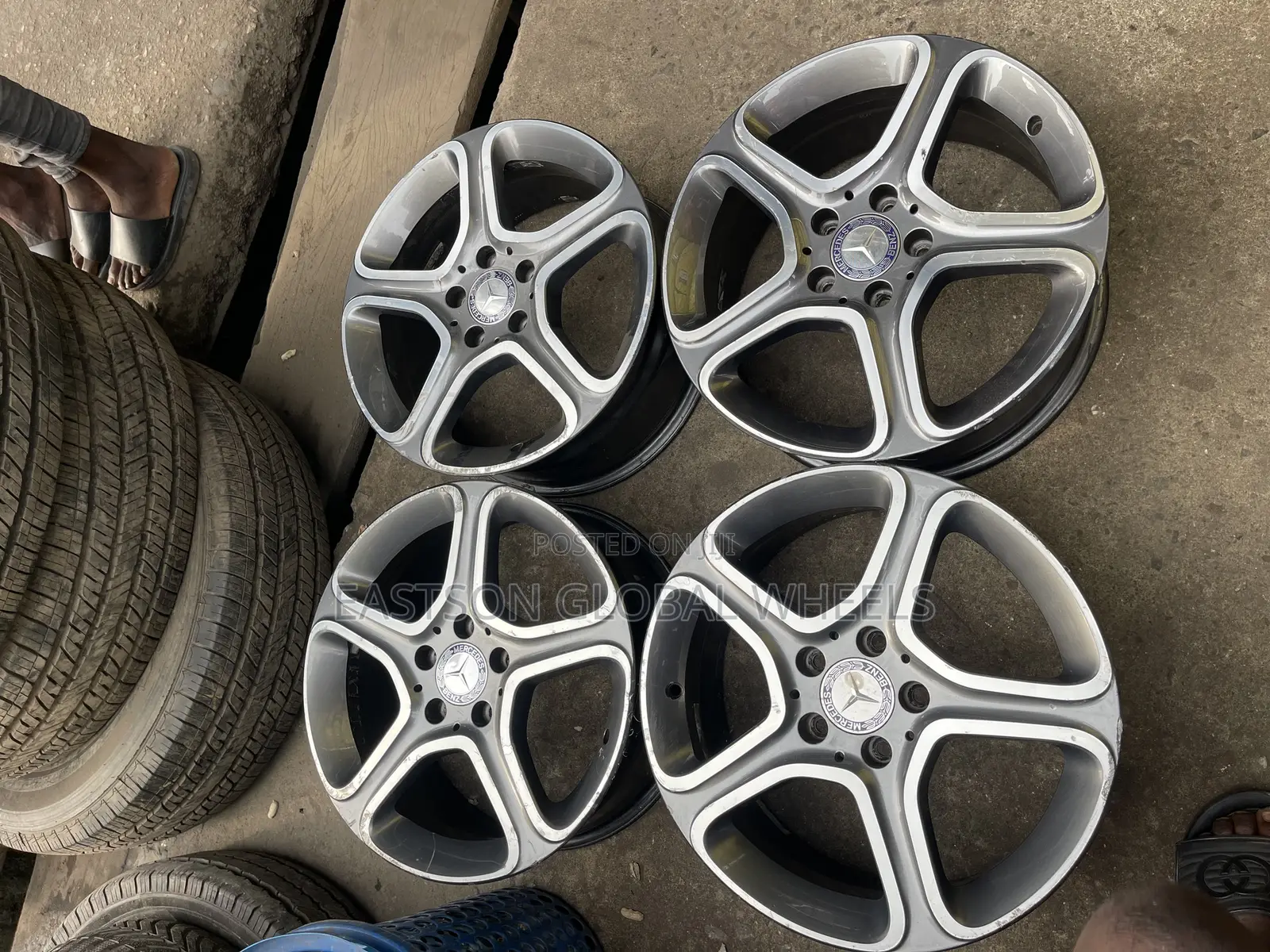 17” Inch Alloy Rim For Mercedes Benz C300