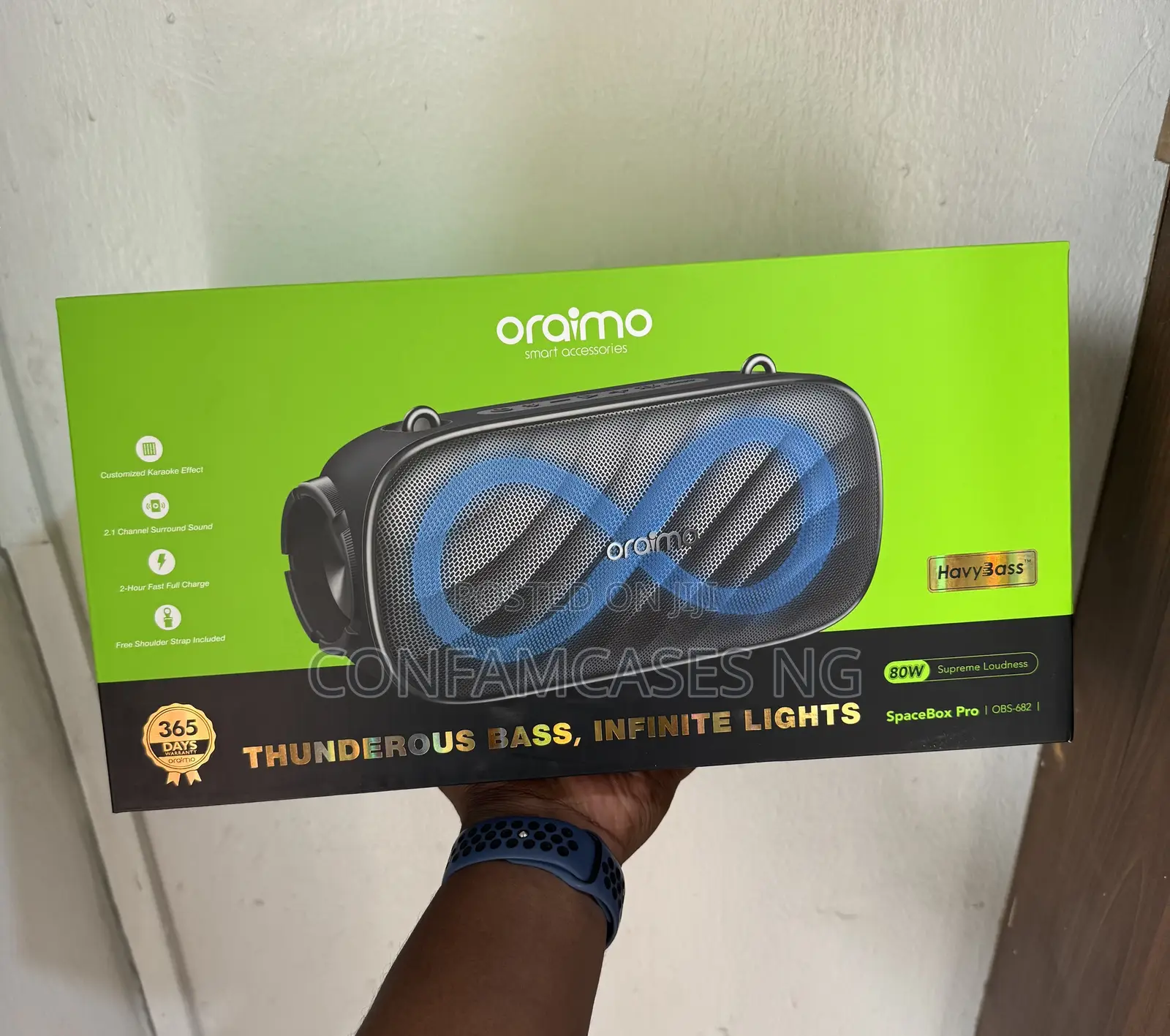 Oraimo Spacebox Space Box Pro Speaker