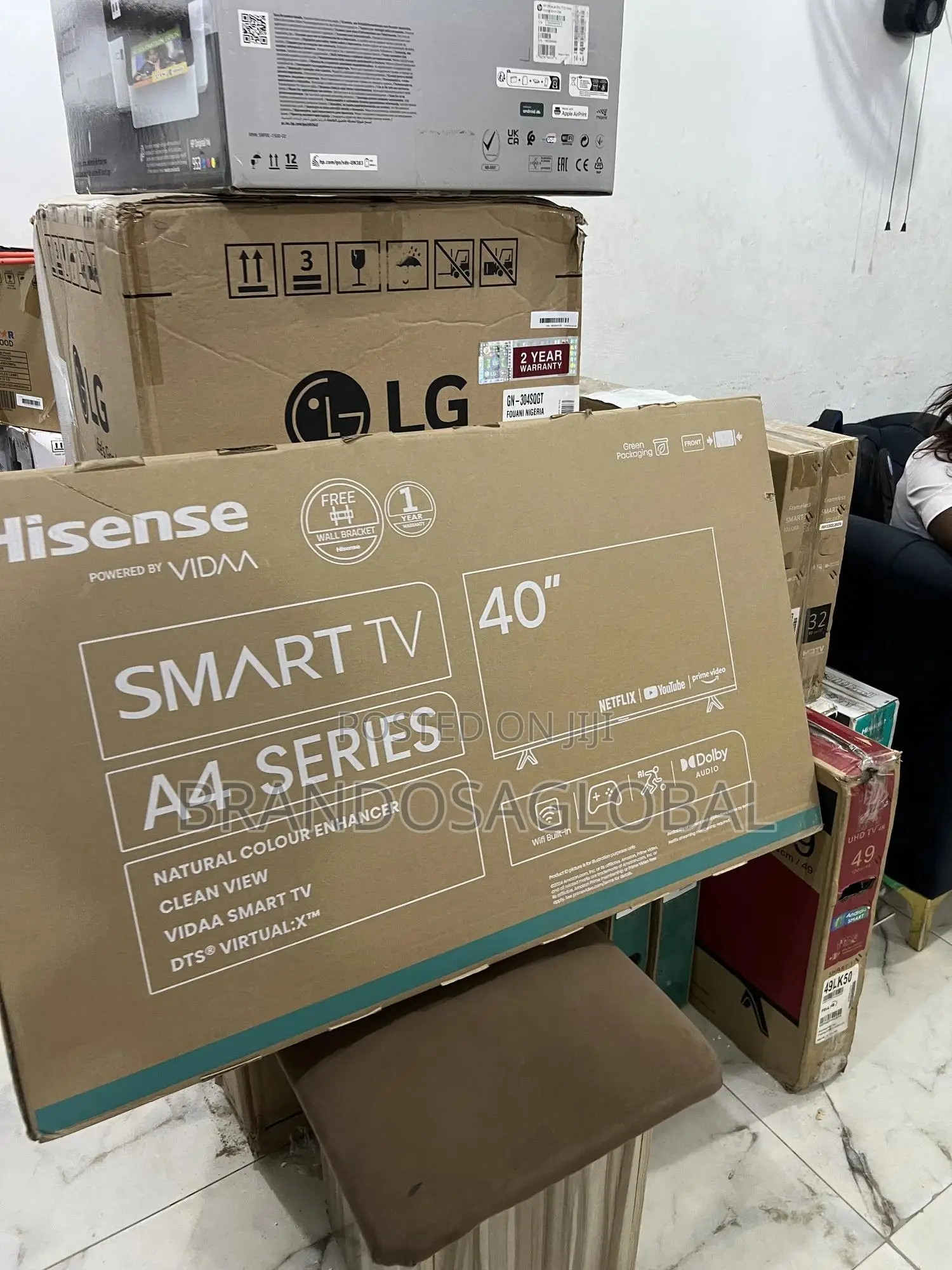 Hisense A4 Series 40 Inches Smart Tv - Full Hd Quality
