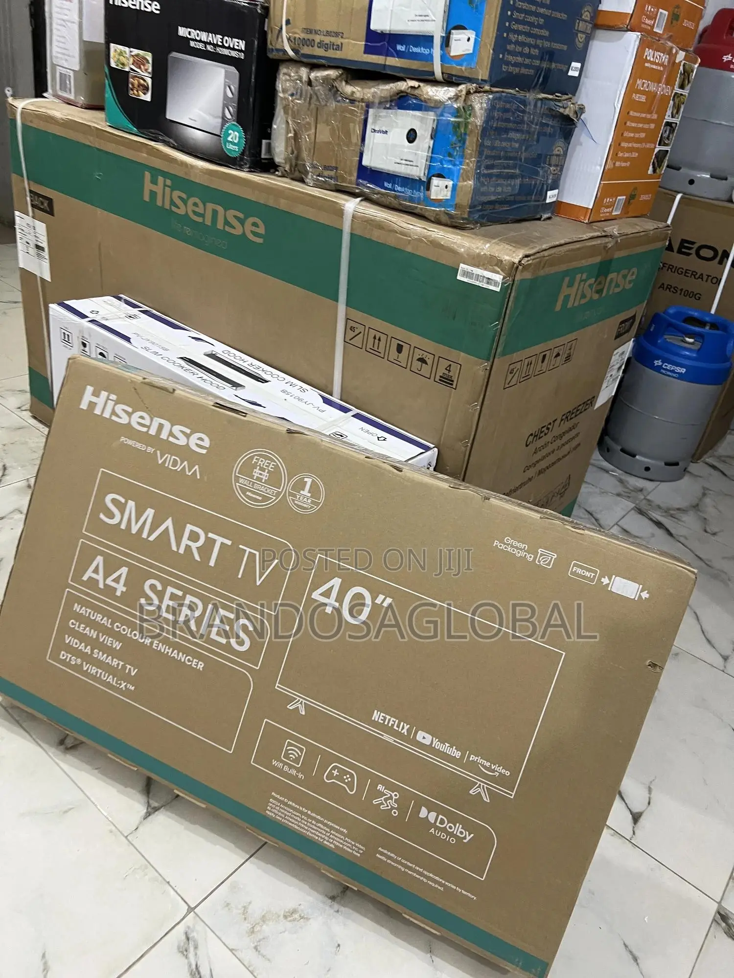 40 Inches Hisense A4 Series Smart Tv - Warranty Available