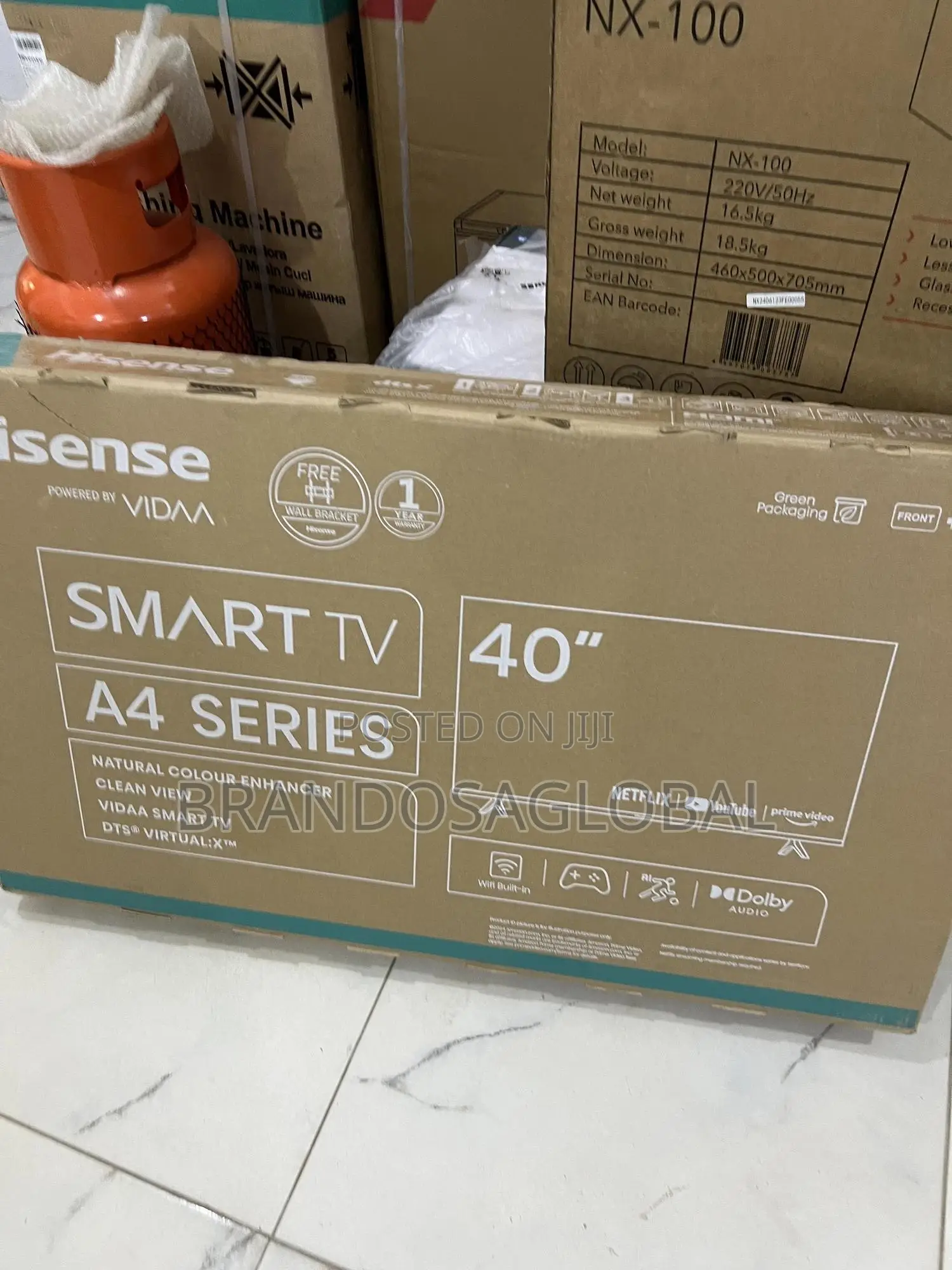 Hisense A4 40 Inch Smart Led Tv - Energy Efficient