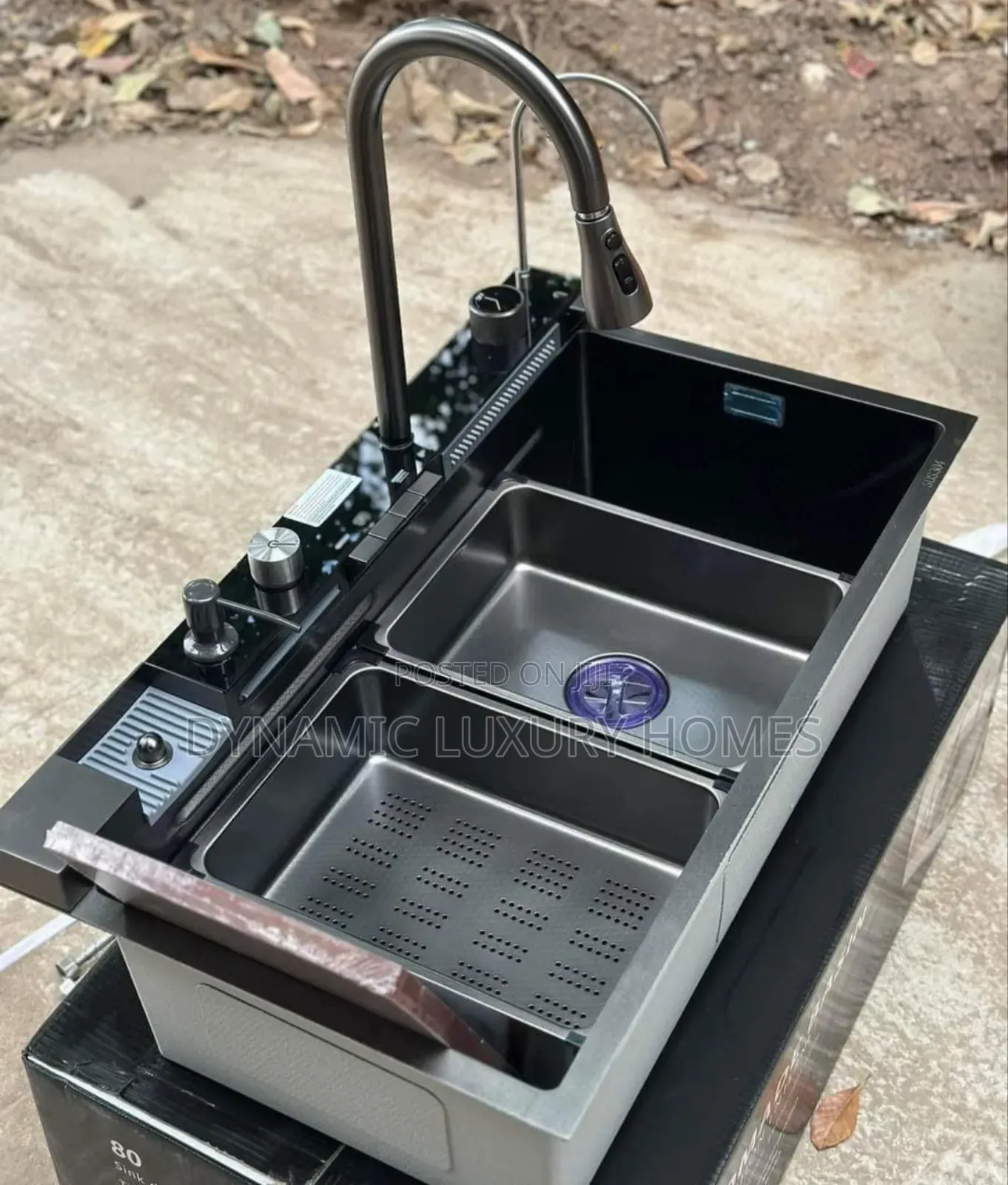 England Multifunctional Special 5 Buttons Kitchen Sink