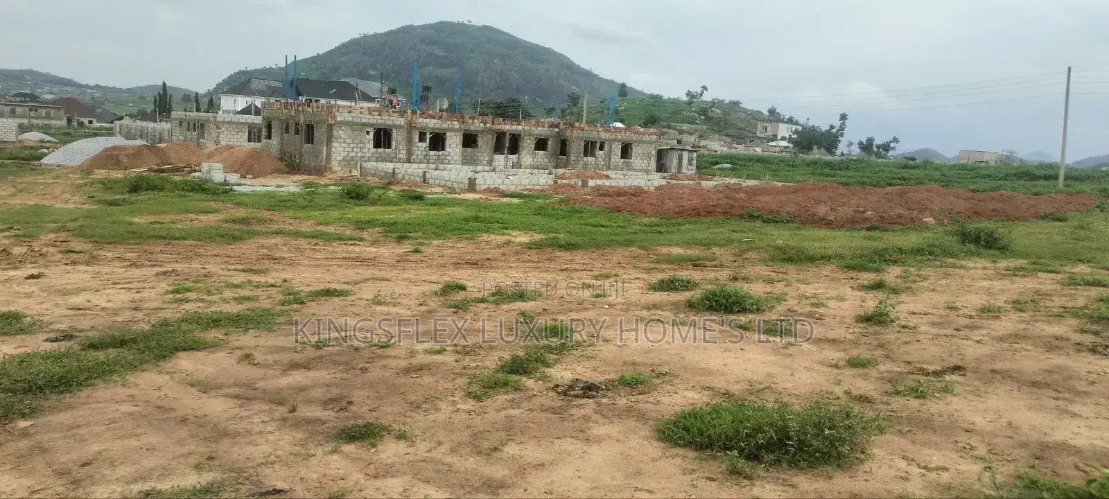 250sqm Estate Plot for 4 Bedroom Terrace Duplex