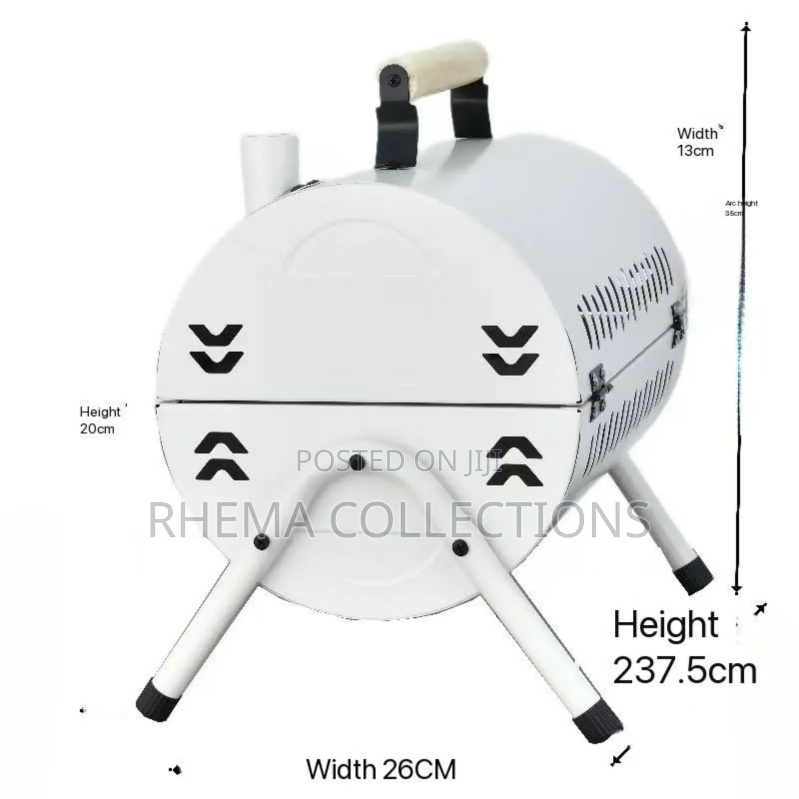 Indoor/Outdoor Double Sided Charcoal Berbecue (Bbq) Grill