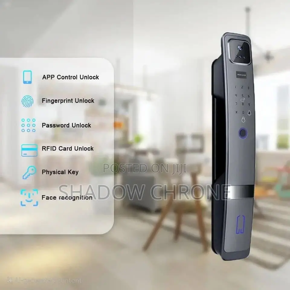 Smart Digital Door Lock – Code, Card Fingerprint Access