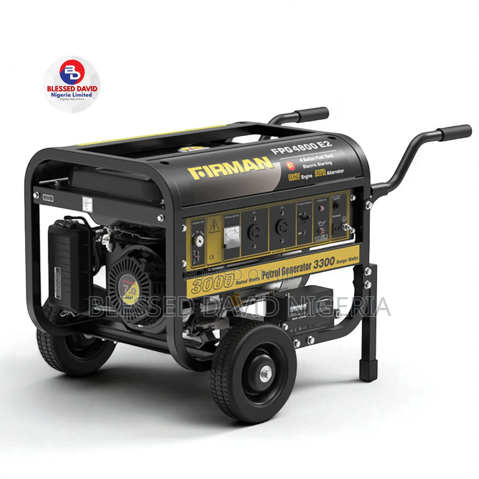 Firman Pfg4800e2, 3.8kva (3000w) Key Starter Generator