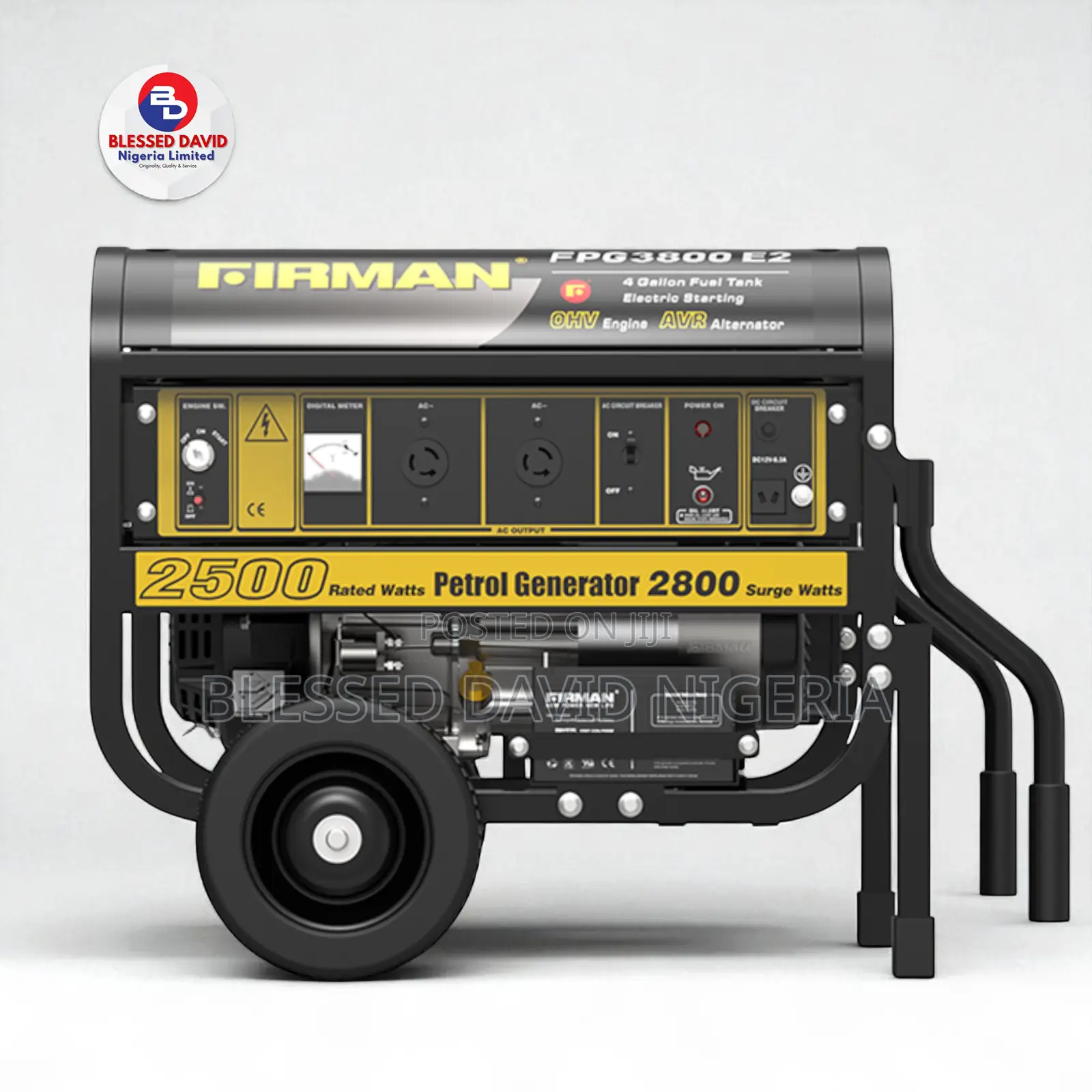 Firman Fpg3800e2, 3.2kva (2500watts) Key Starter Generator