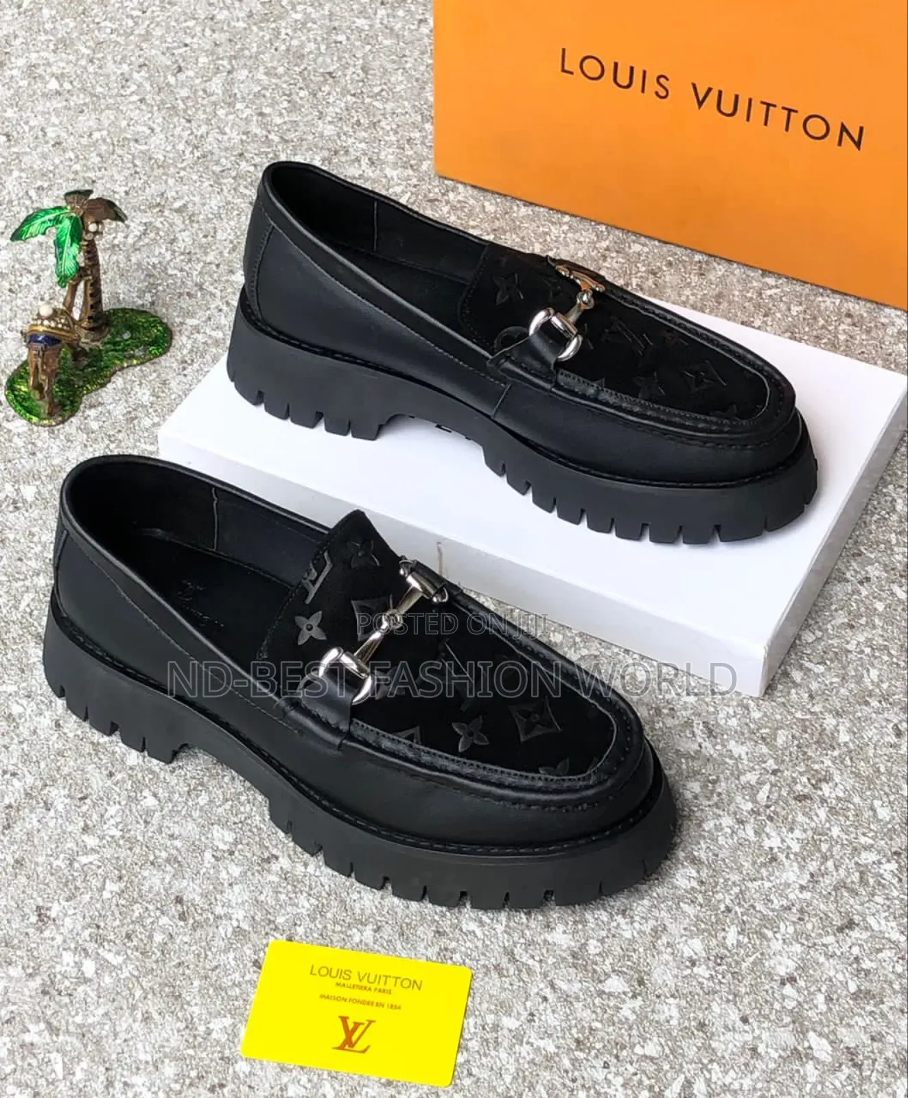 Genio Leather Black Shoes