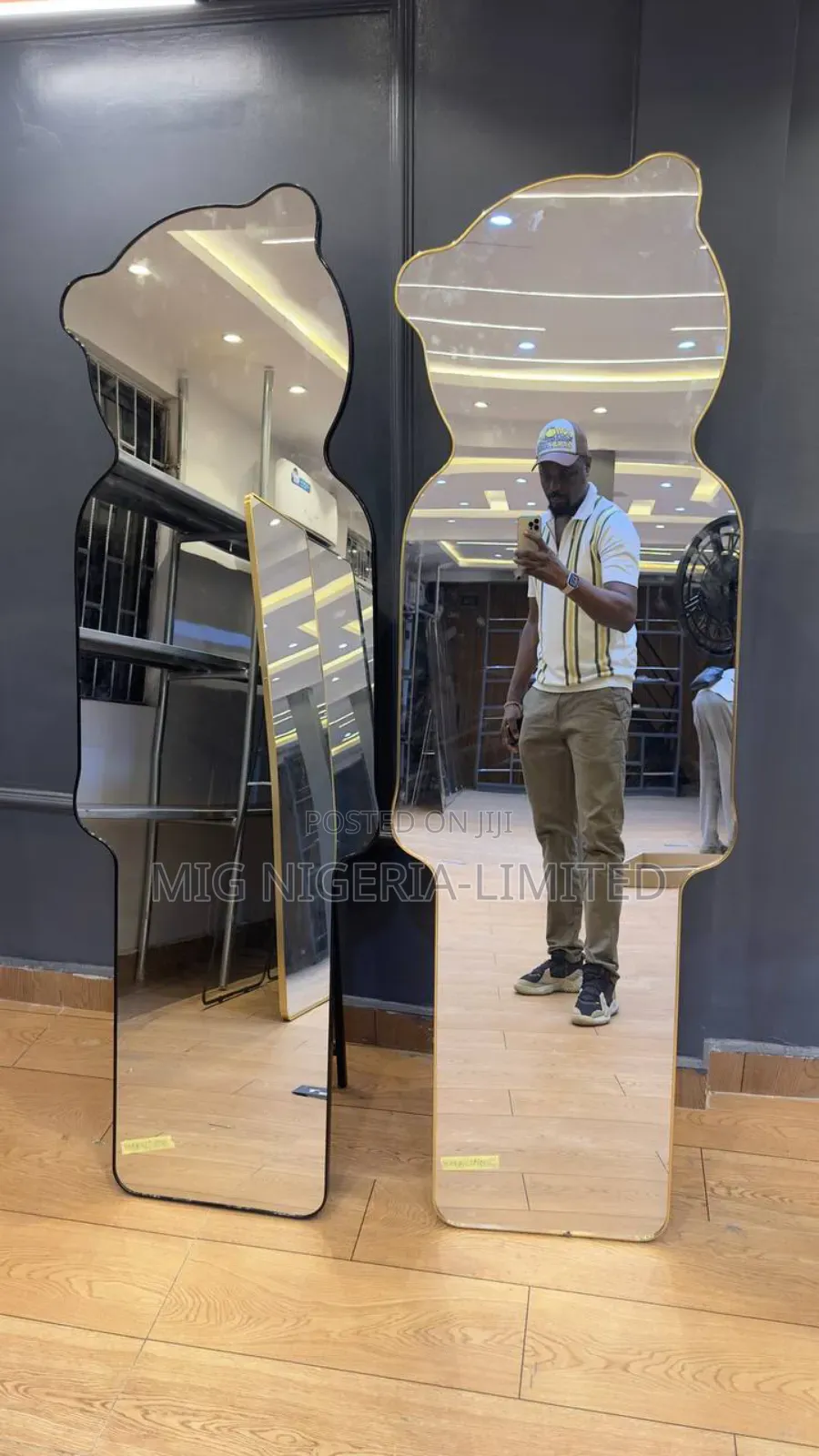 Full Length Teddy Bear Imported Wall Mirror With Stand