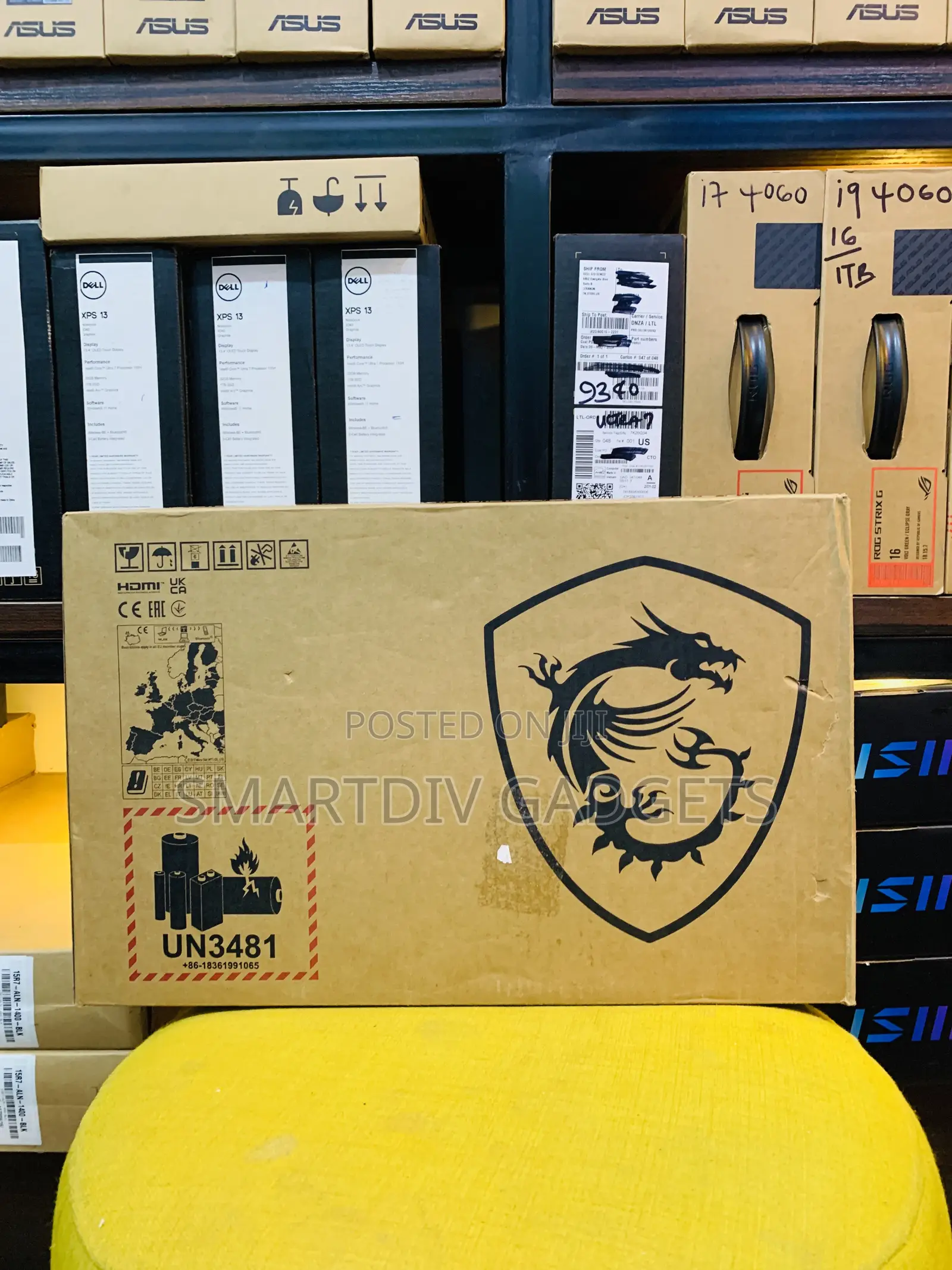 New Laptop MSI Katana 15 16GB Intel Core I7 SSD 1T