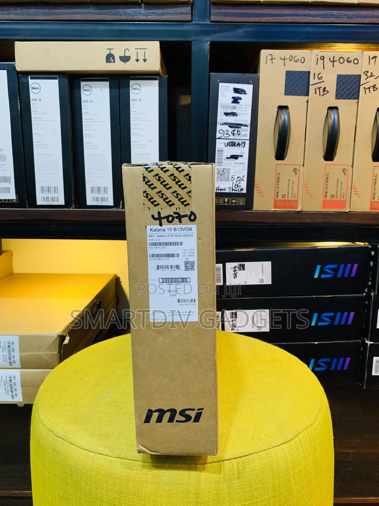 New Laptop MSI Katana 15 16GB Intel Core I7 SSD 1T