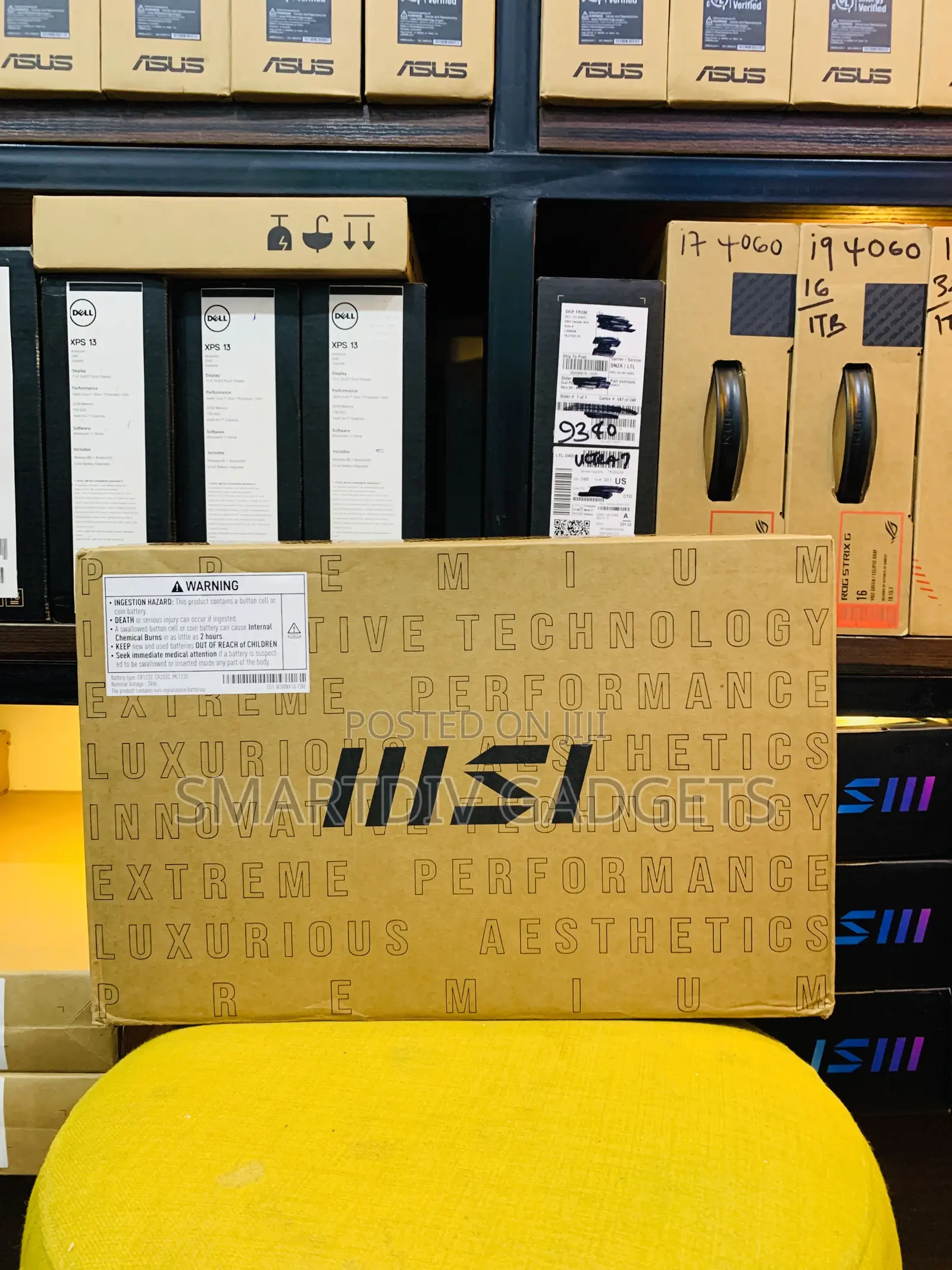 New Laptop MSI Katana 15 16GB Intel Core I7 SSD 1T