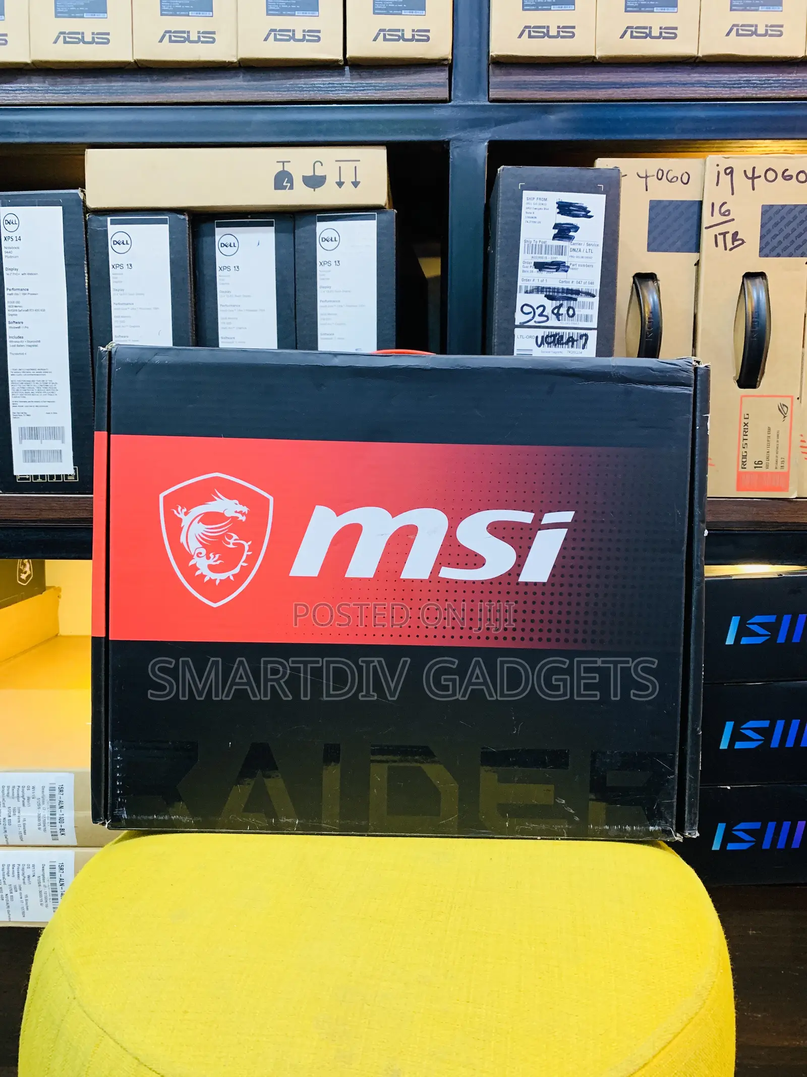 New Laptop MSI Raider GE78HX 16GB Intel Core I7 SSD 1.5T