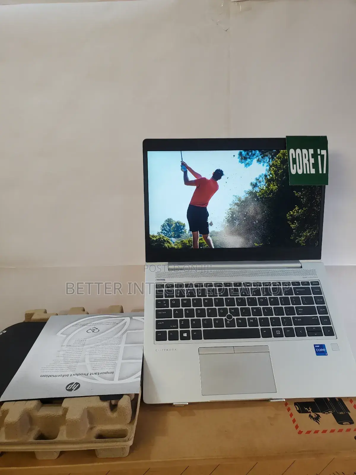 New Laptop HP EliteBook 745 G5 8GB Intel Core i7 SSD 256GB