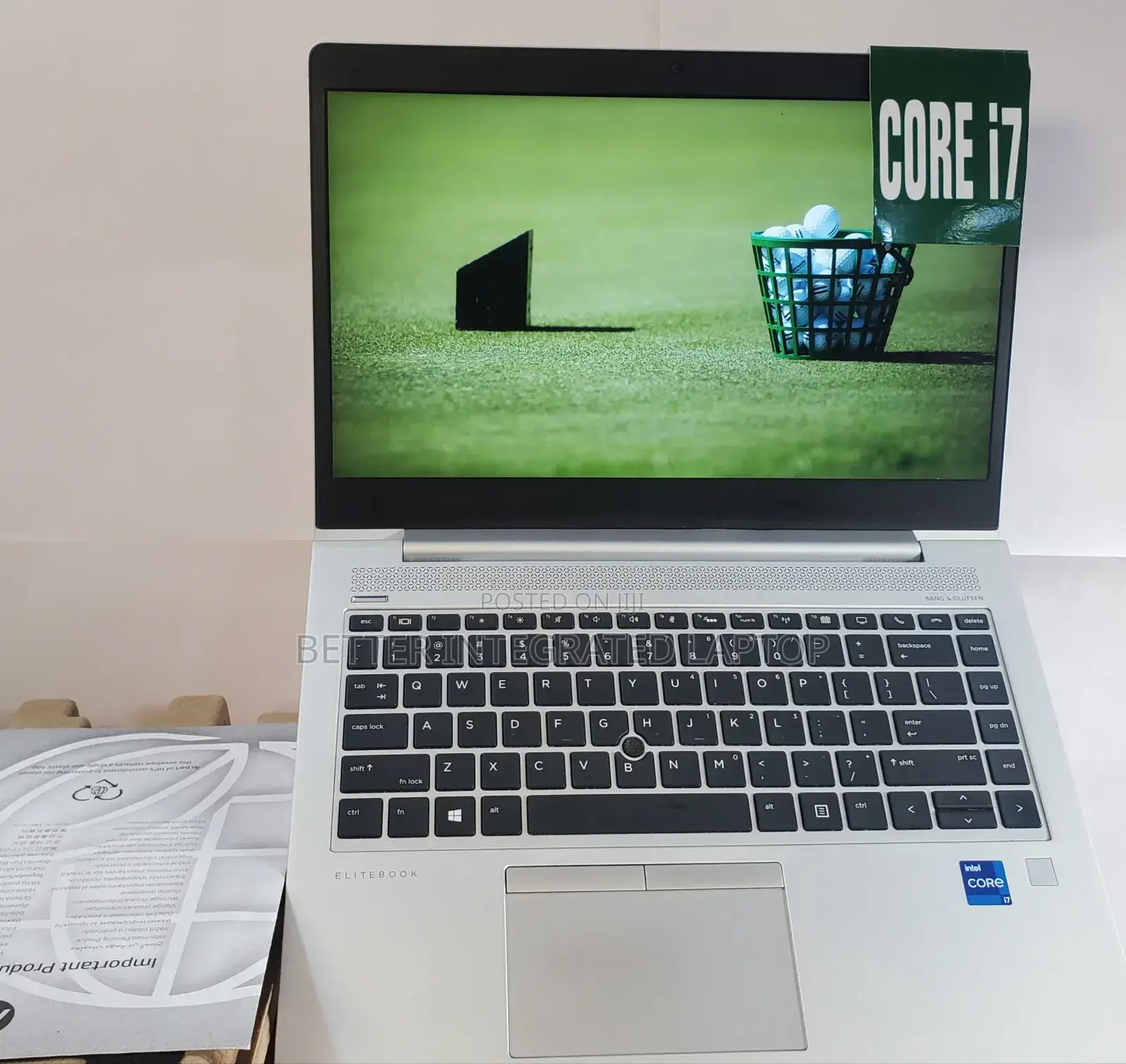 New Laptop HP EliteBook 745 G5 8GB Intel Core i7 SSD 256GB