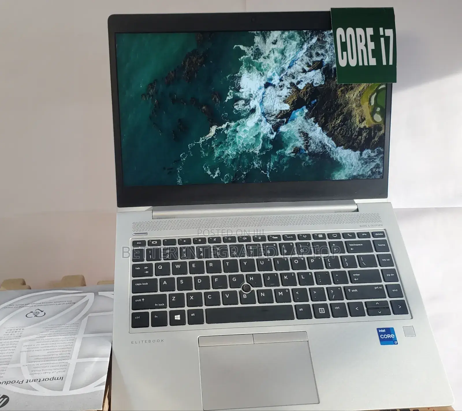 New Laptop HP EliteBook 745 G5 8GB Intel Core i7 SSD 256GB