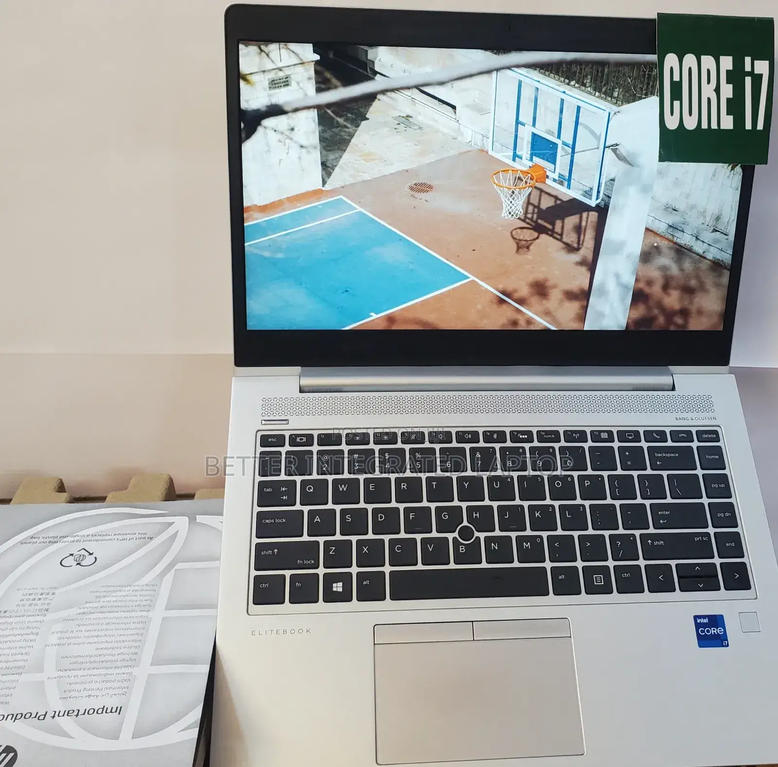 New Laptop HP EliteBook 745 G5 8GB Intel Core i7 SSD 1T